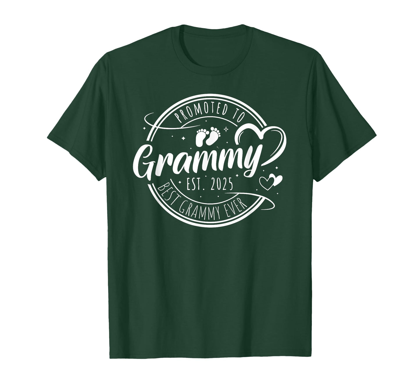 Promoted To Grammy Est 2025 Soon To Be Grammy Mother's Day T-Shirt