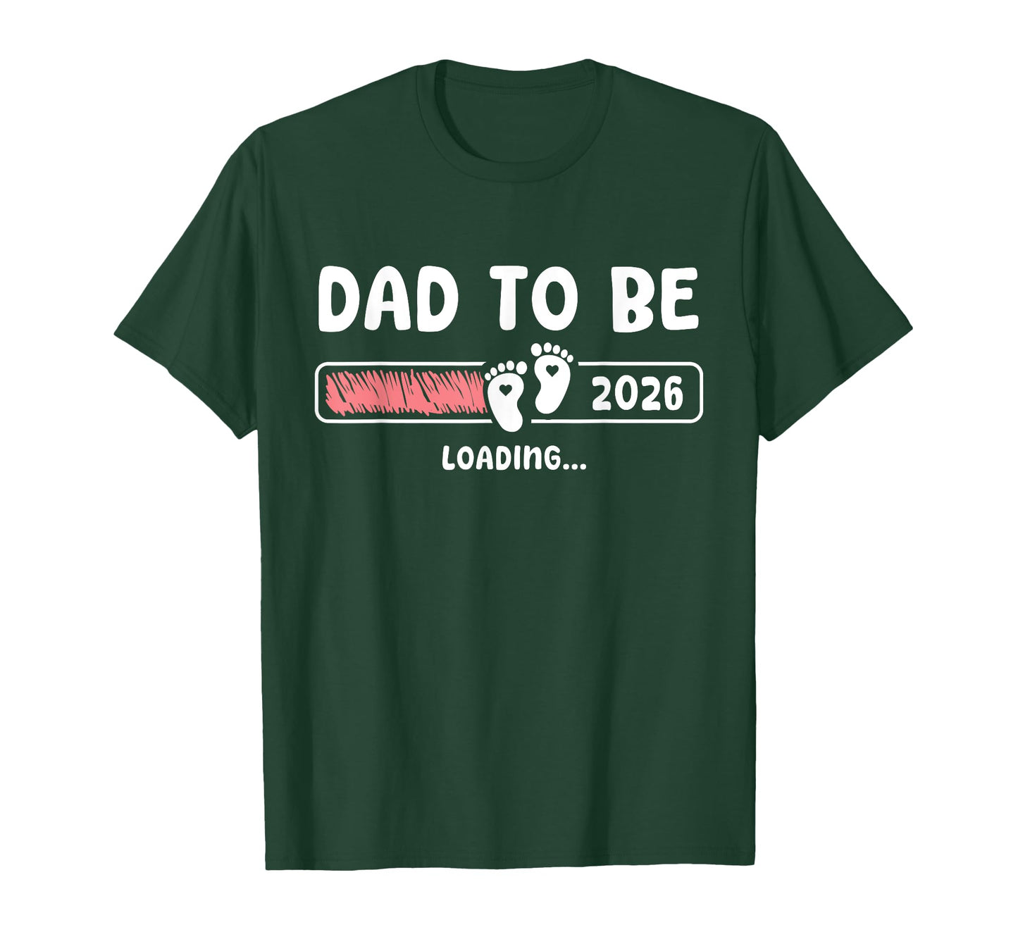 Dad To Be 2026 Dad est 2026 Daddy To Be Promoted to Daddy T-Shirt