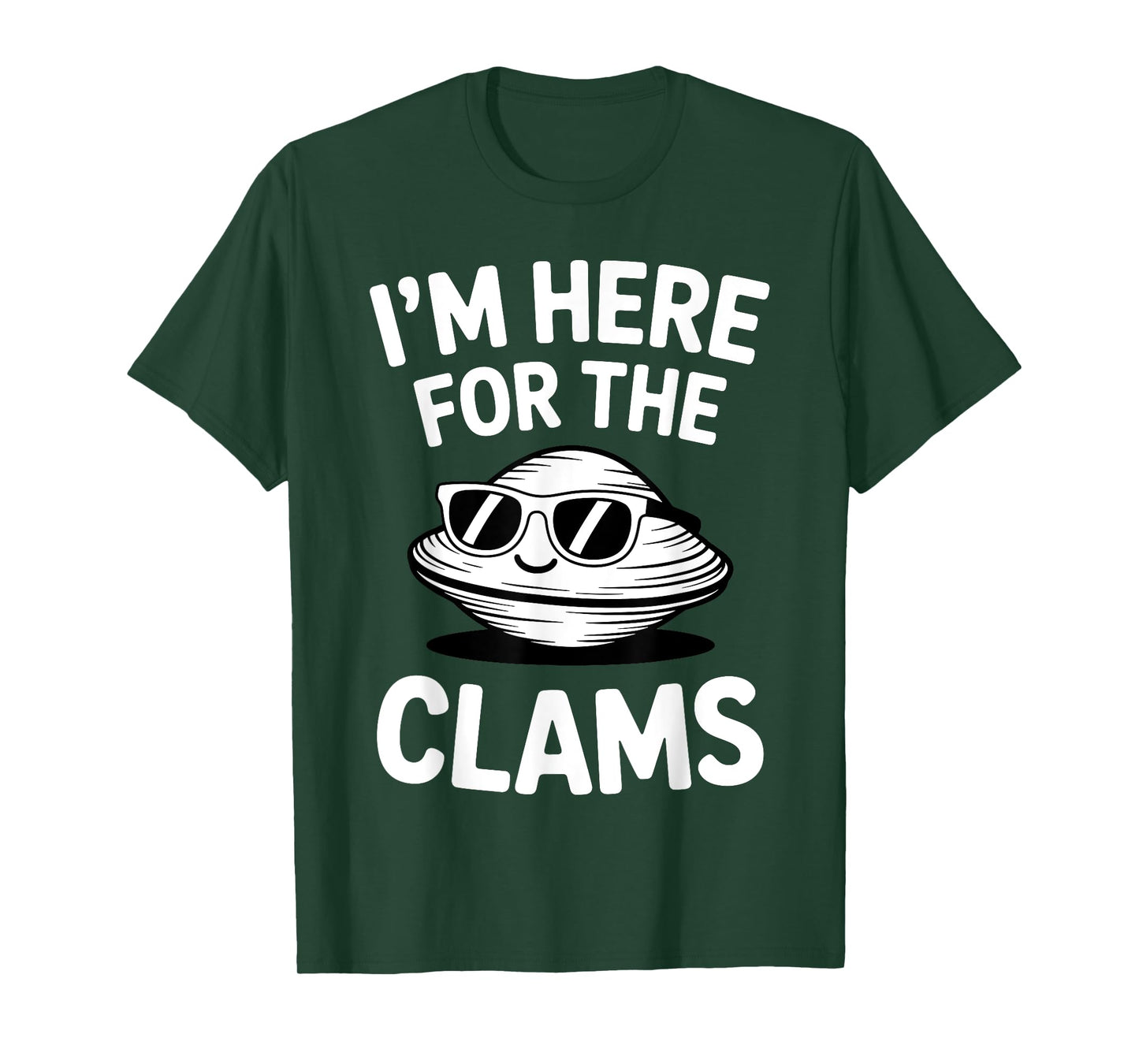 Clam Digging Art For Men Women Clam Digger Clam Clamming T-Shirt