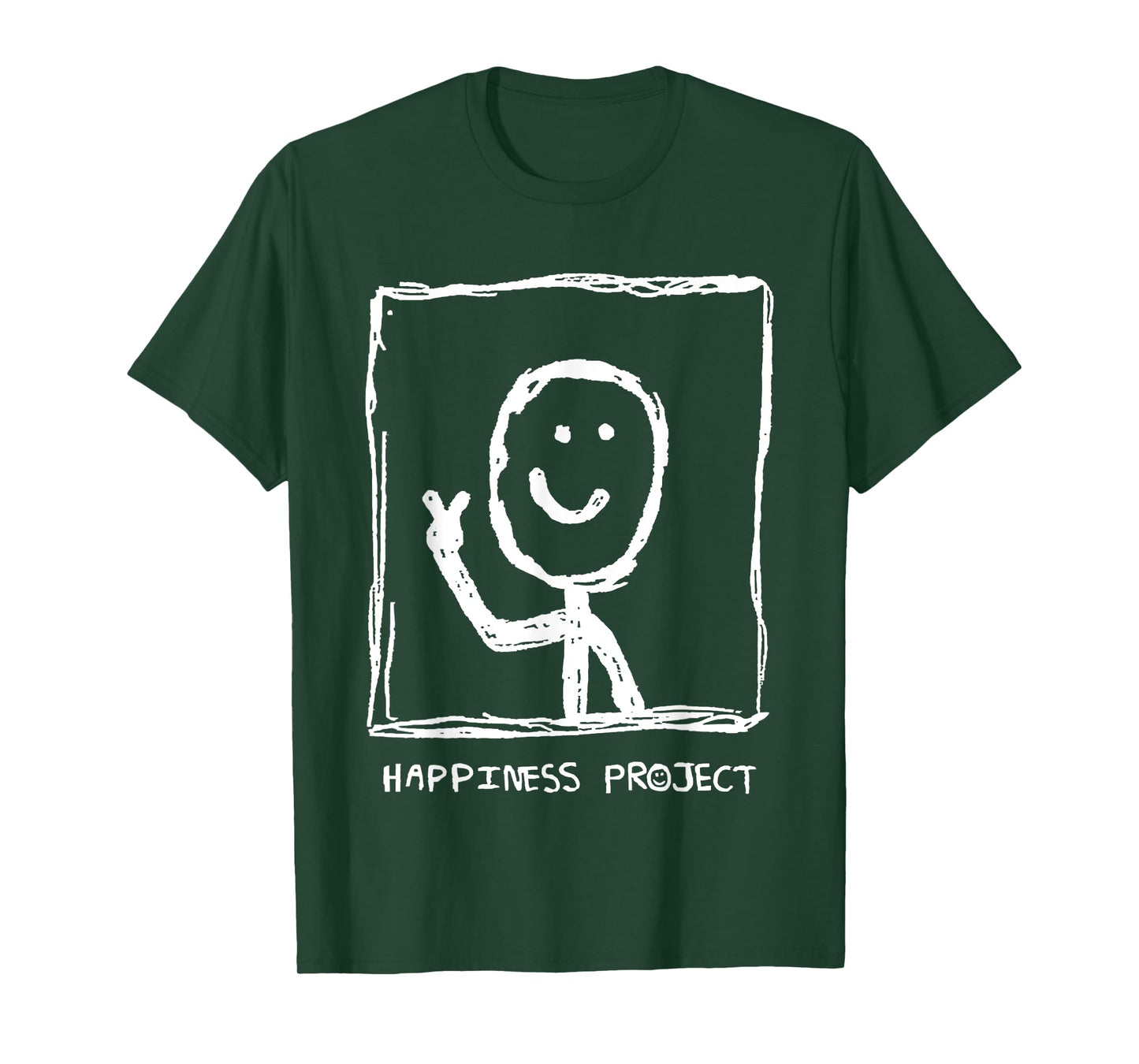 Happiness Project Portrait T-Shirt