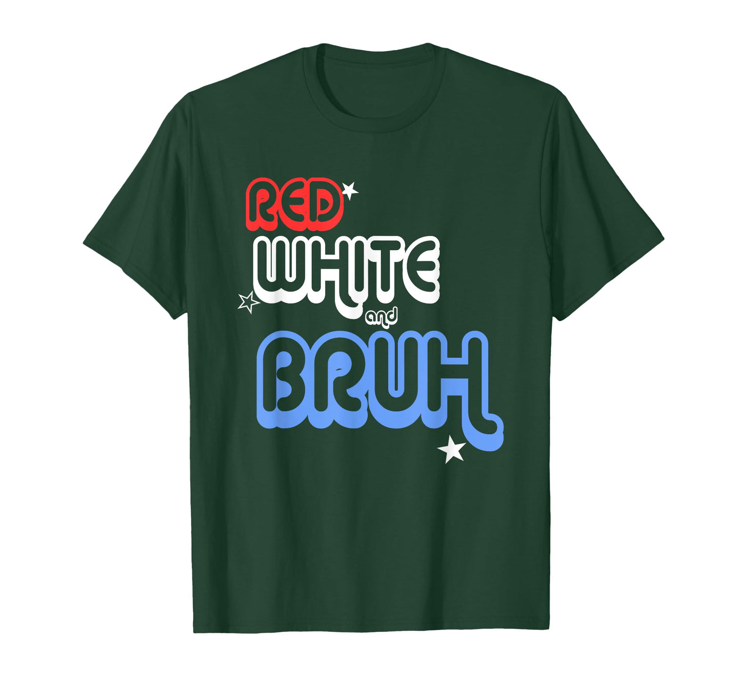 Red White and Bruh 2025 T-Shirt