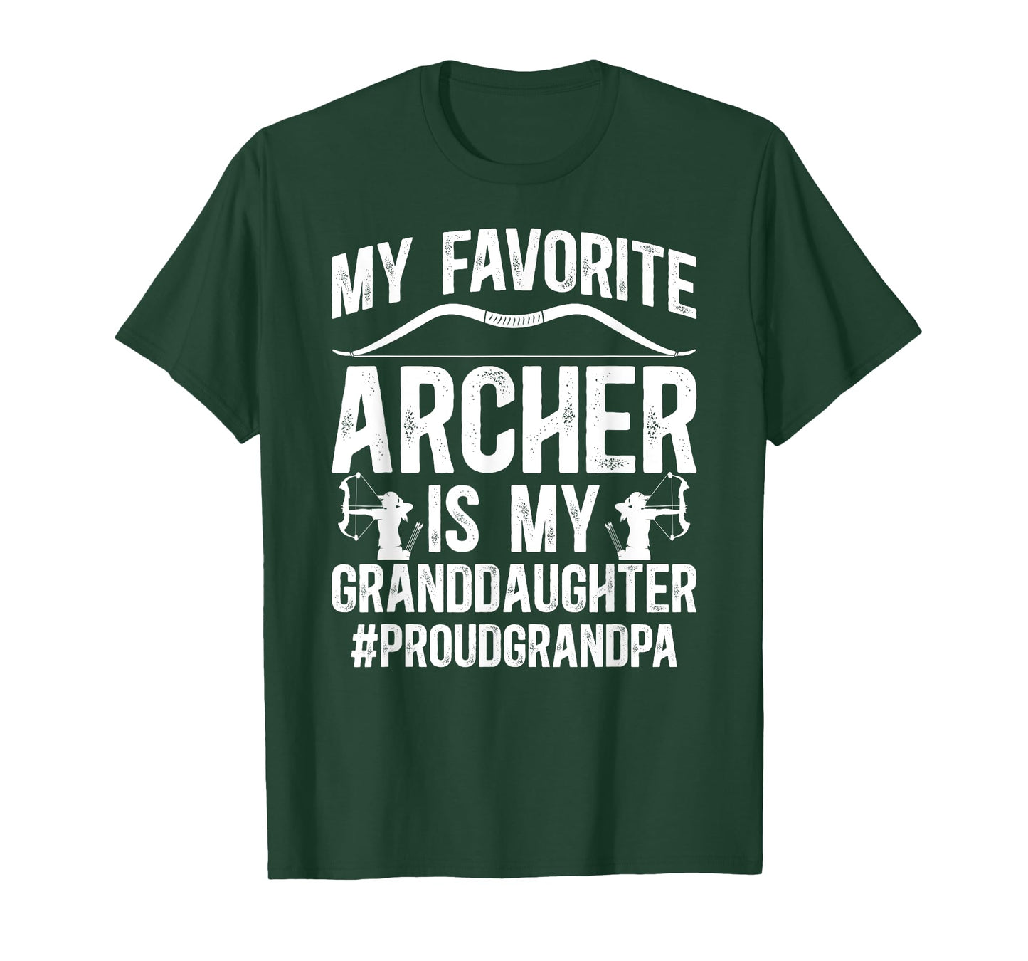 Favorite Archer Grandpa Archery Grandpa Archery Grandfather T-Shirt