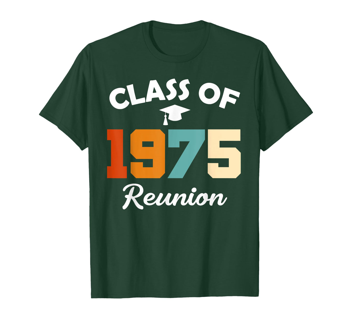 Class Of 1975 High School Party Class Reunion T-Shirt