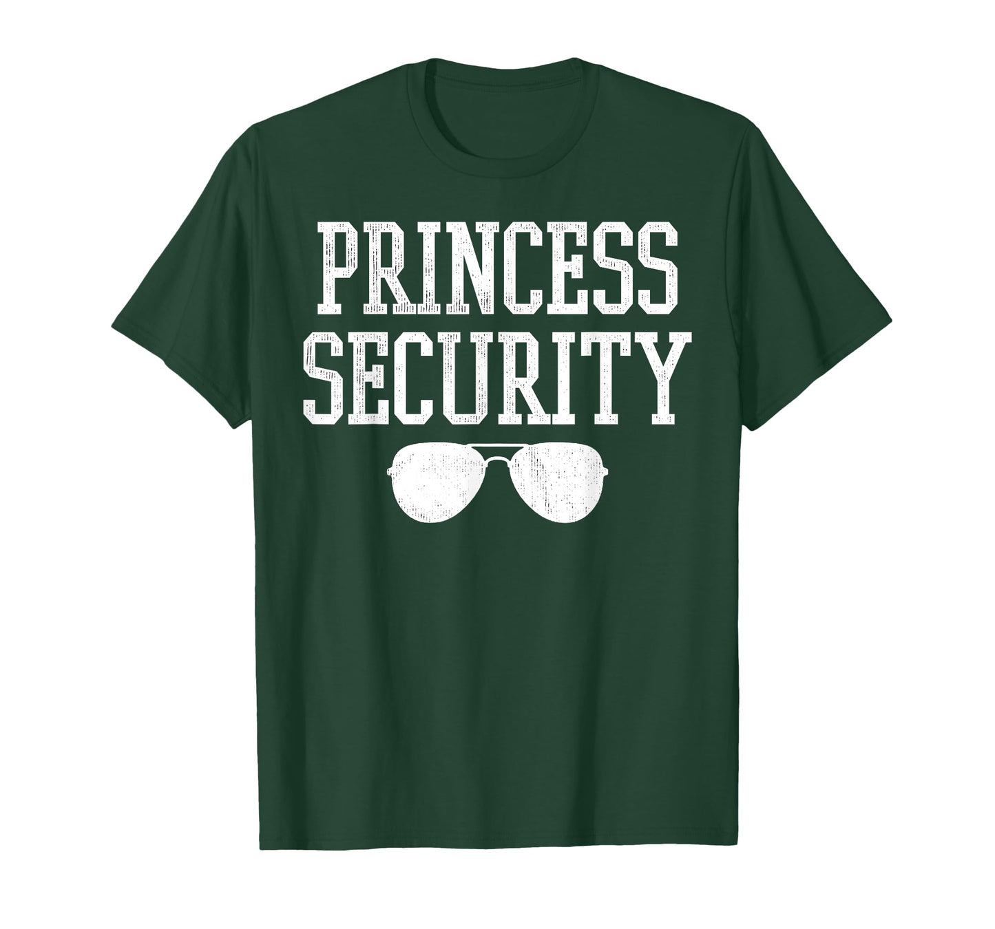 Halloween Dad Mom Daughter Adult Costume Princess Security T-Shirt