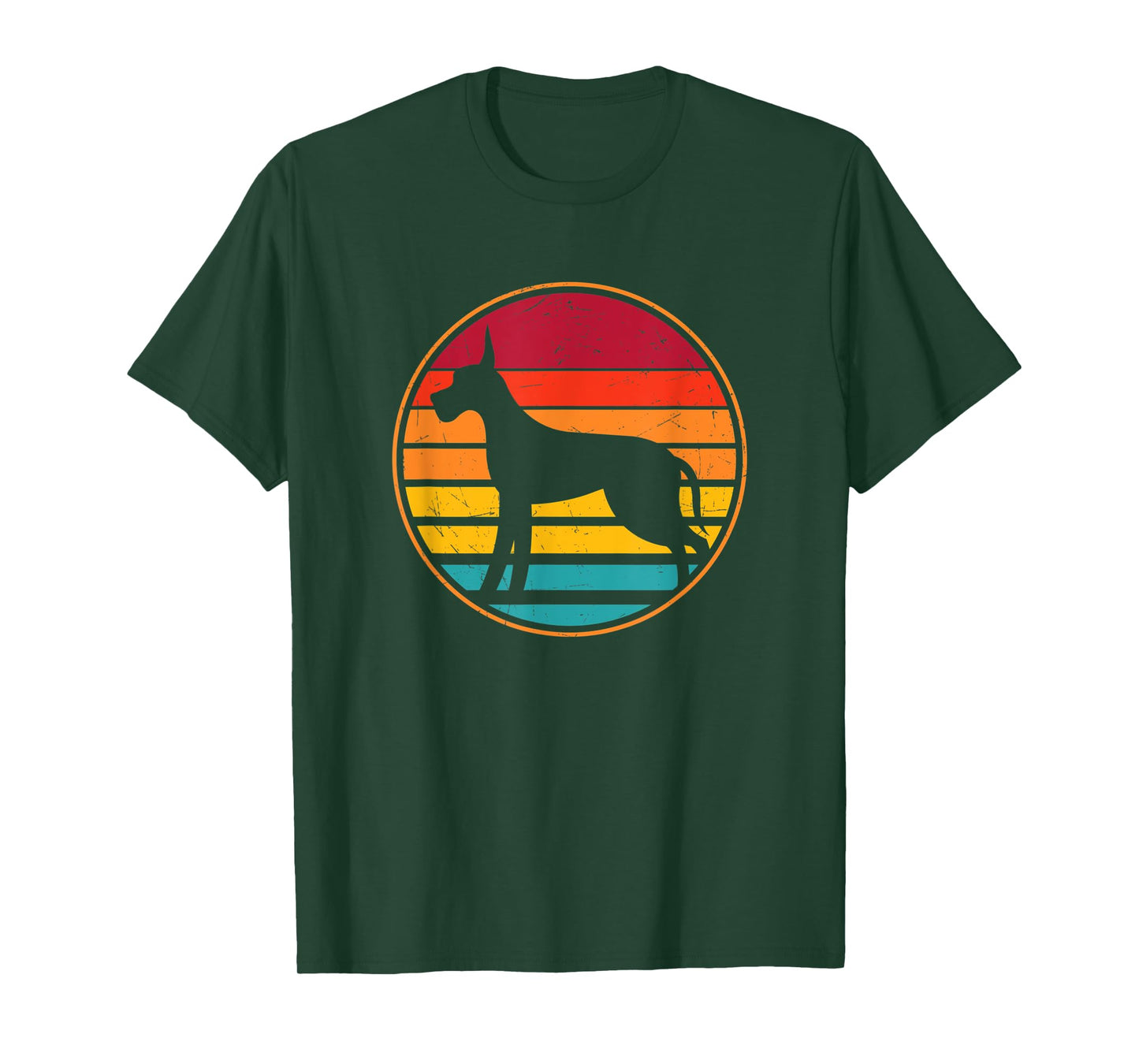 Great Dane - Retro Vintage Dog Gifts For Men Women Kids T-Shirt
