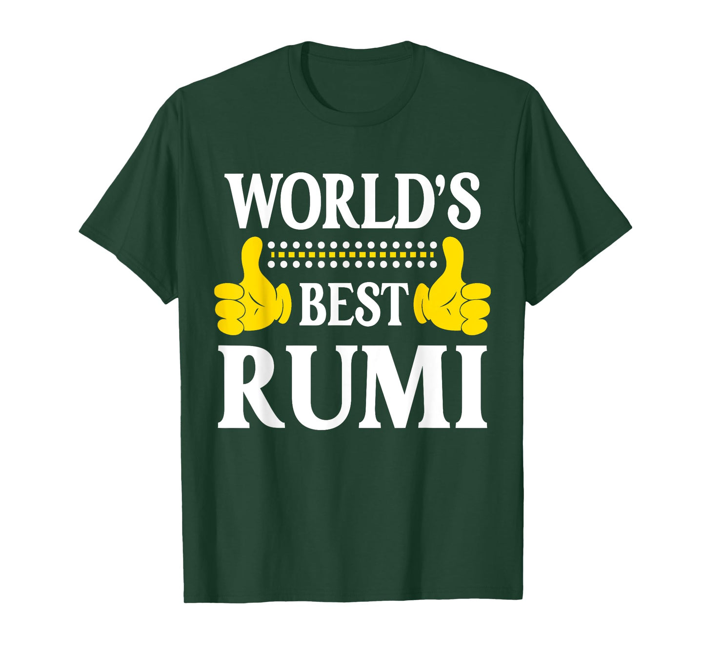 Rumi Personal Name Funny First Name World's Best Rumi T-Shirt