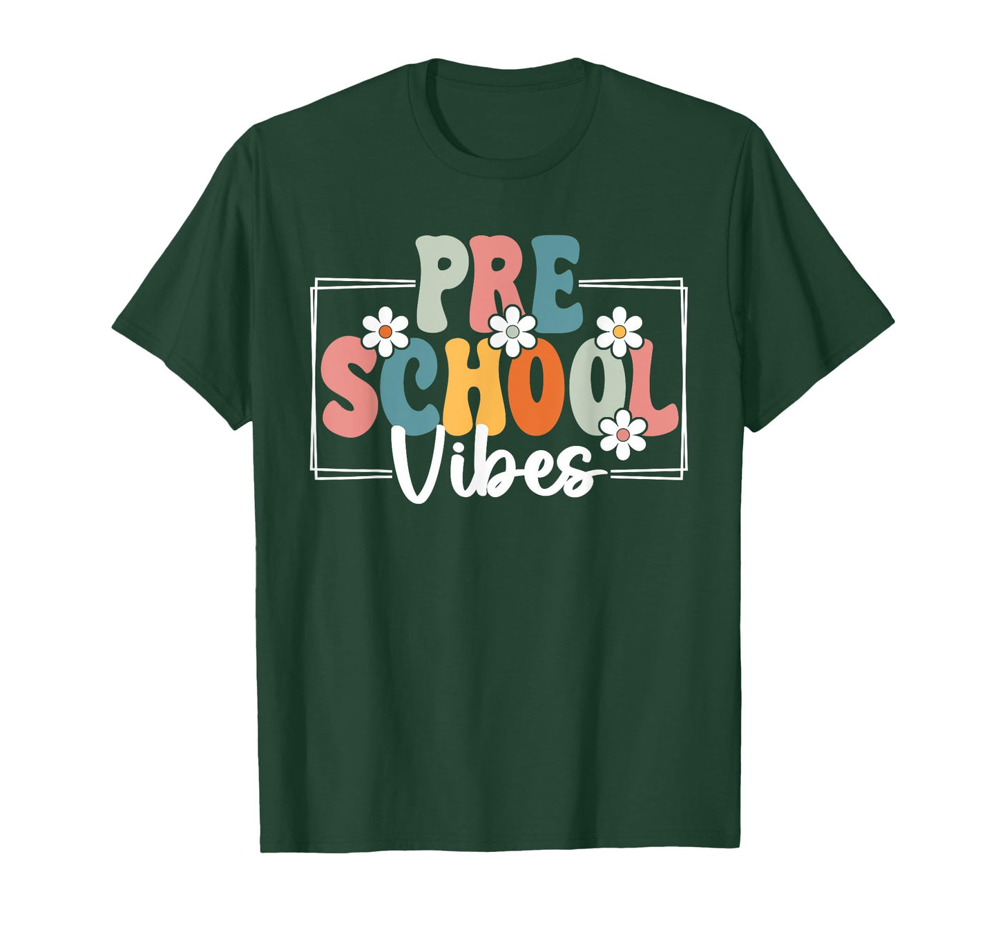 Preschool Vibes Back To School Preschool Team T-Shirt