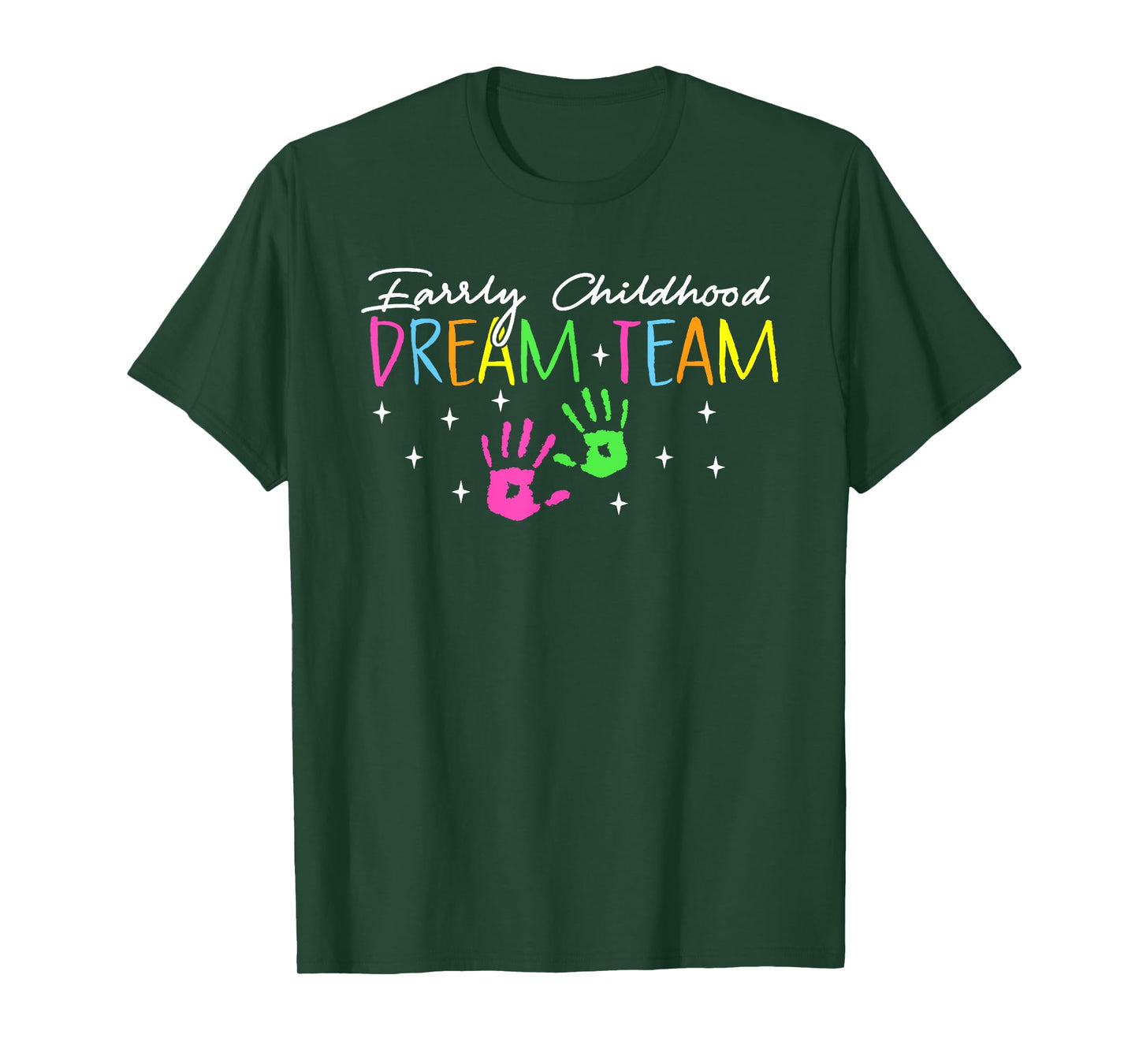 Retro Early Childhood Education Teacher Professor T-Shirt for Men Women