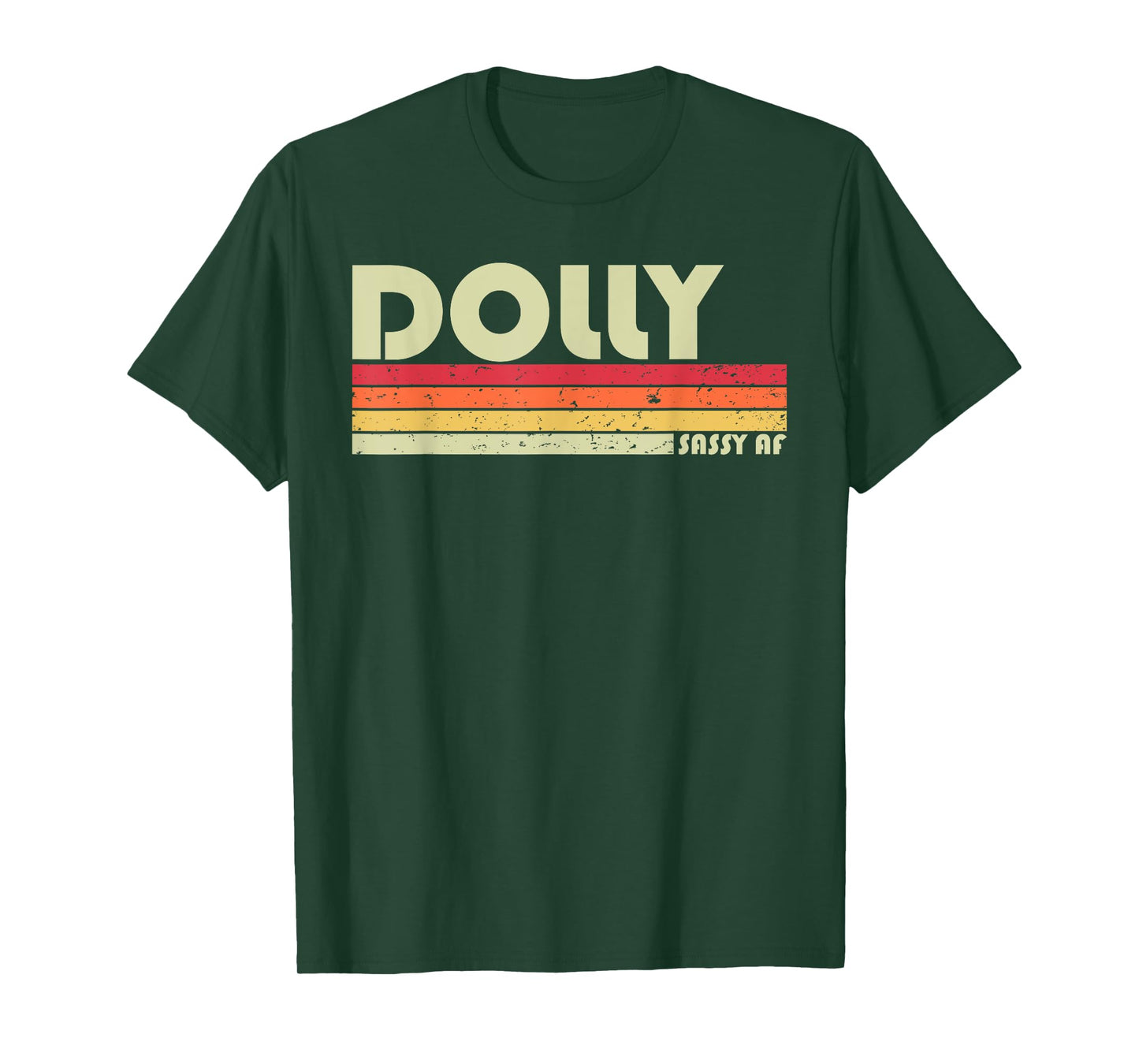 DOLLY Gift Name Personalized Retro Vintage 80s 90s Birthday T-Shirt