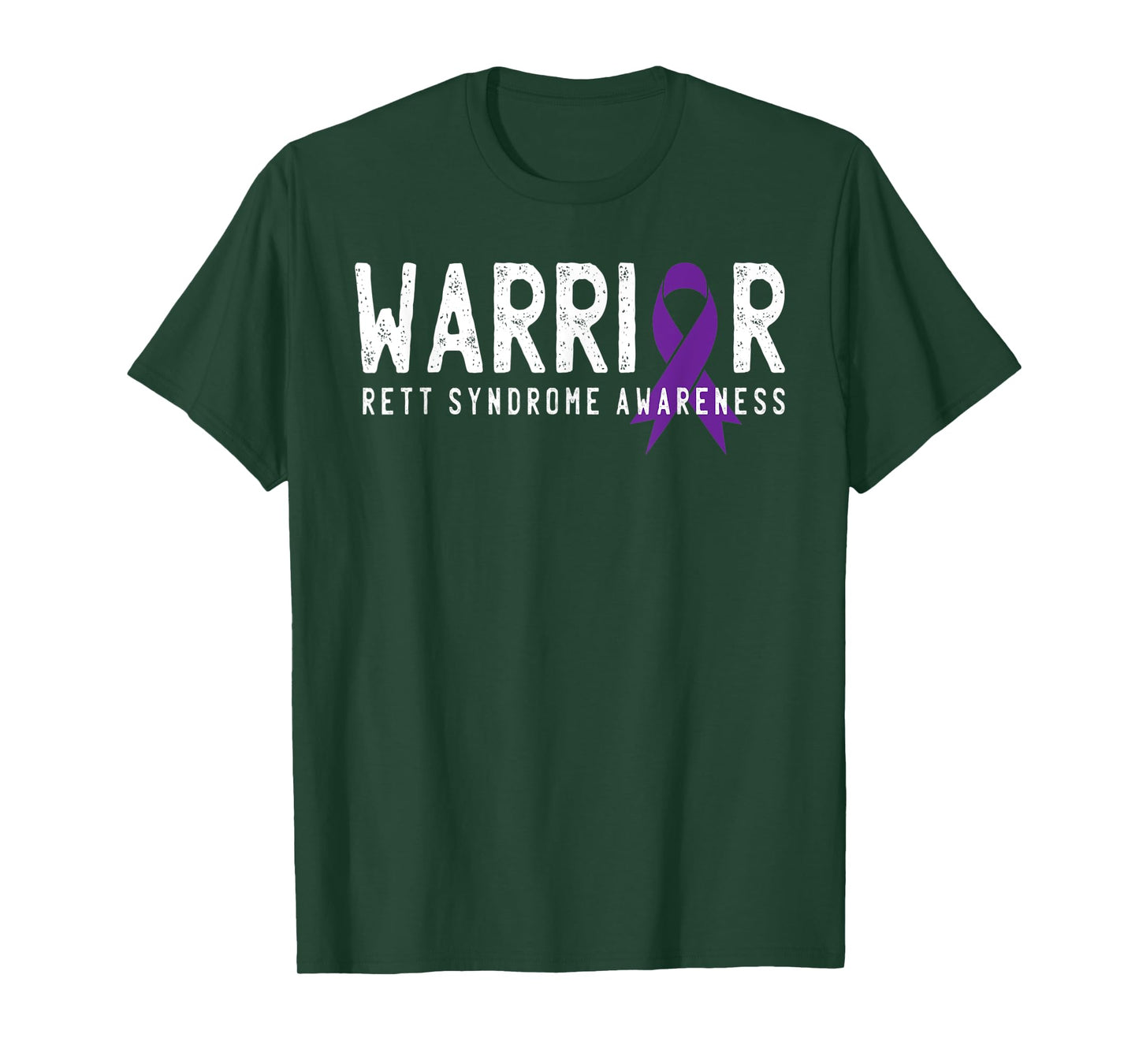 Warrior Rett Syndrome Awareness Purple Ribbon Fighter Gift T-Shirt