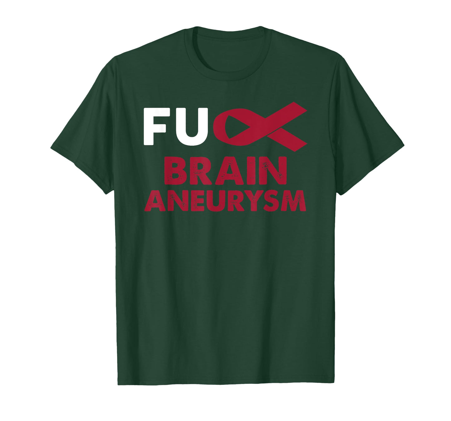 Fuck Brain Aneurysm Awareness Shirt Support Survivor Gift T-Shirt