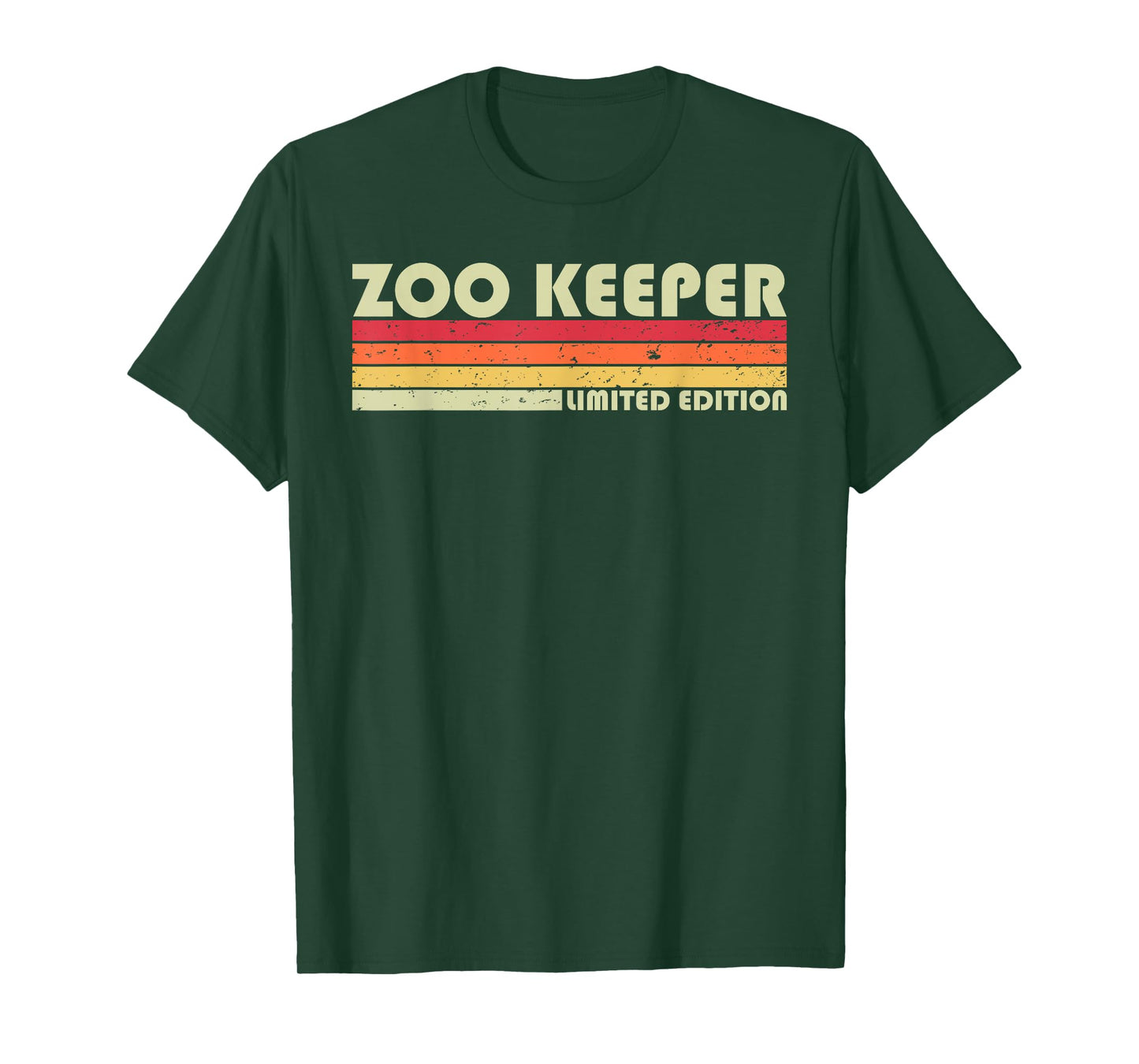 ZOO KEEPER Funny Job Title Profession Birthday Worker Idea T-Shirt