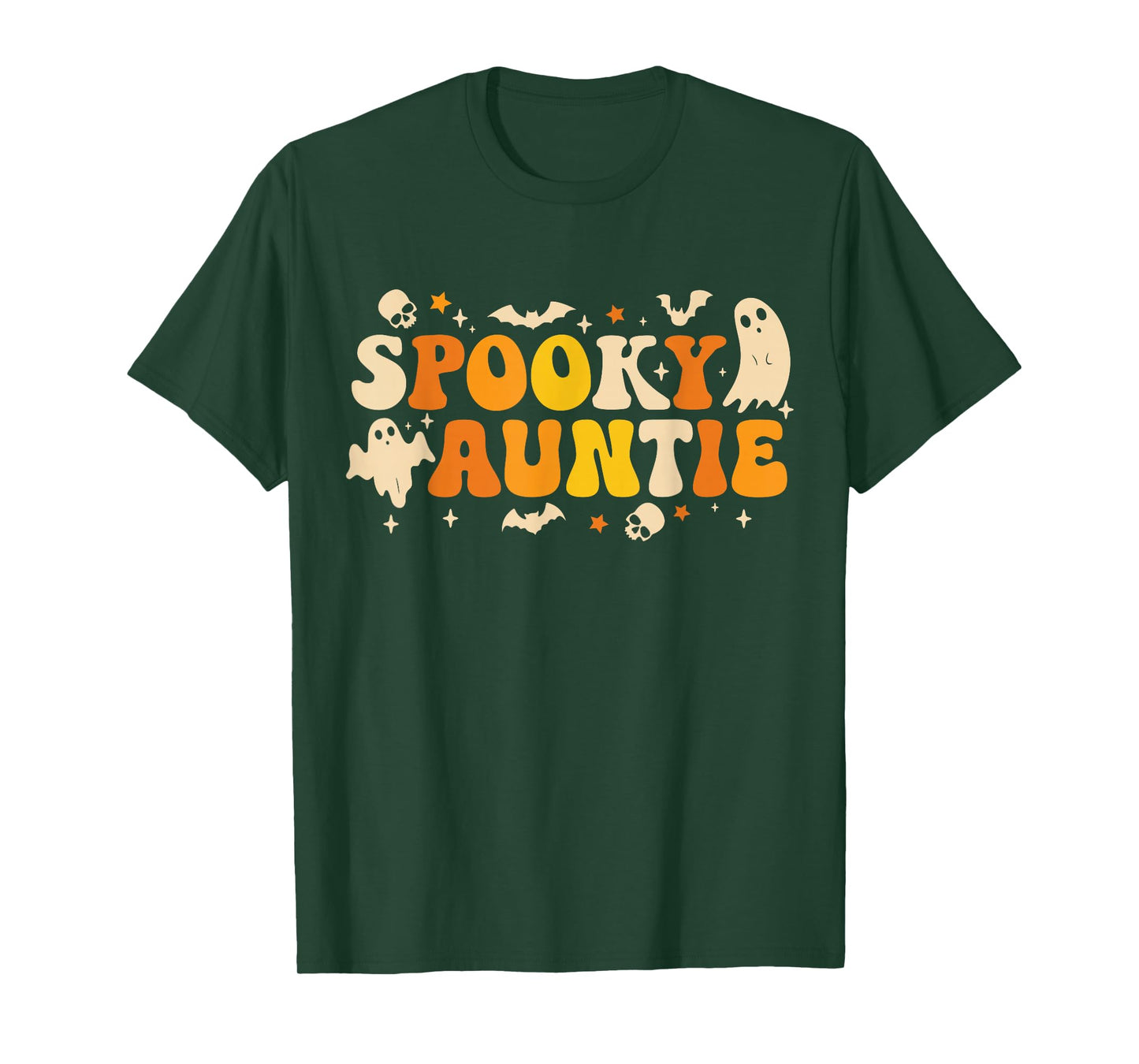 My Spooky Auntie Funny Aunt Halloween Costume Outfit Women T-Shirt
