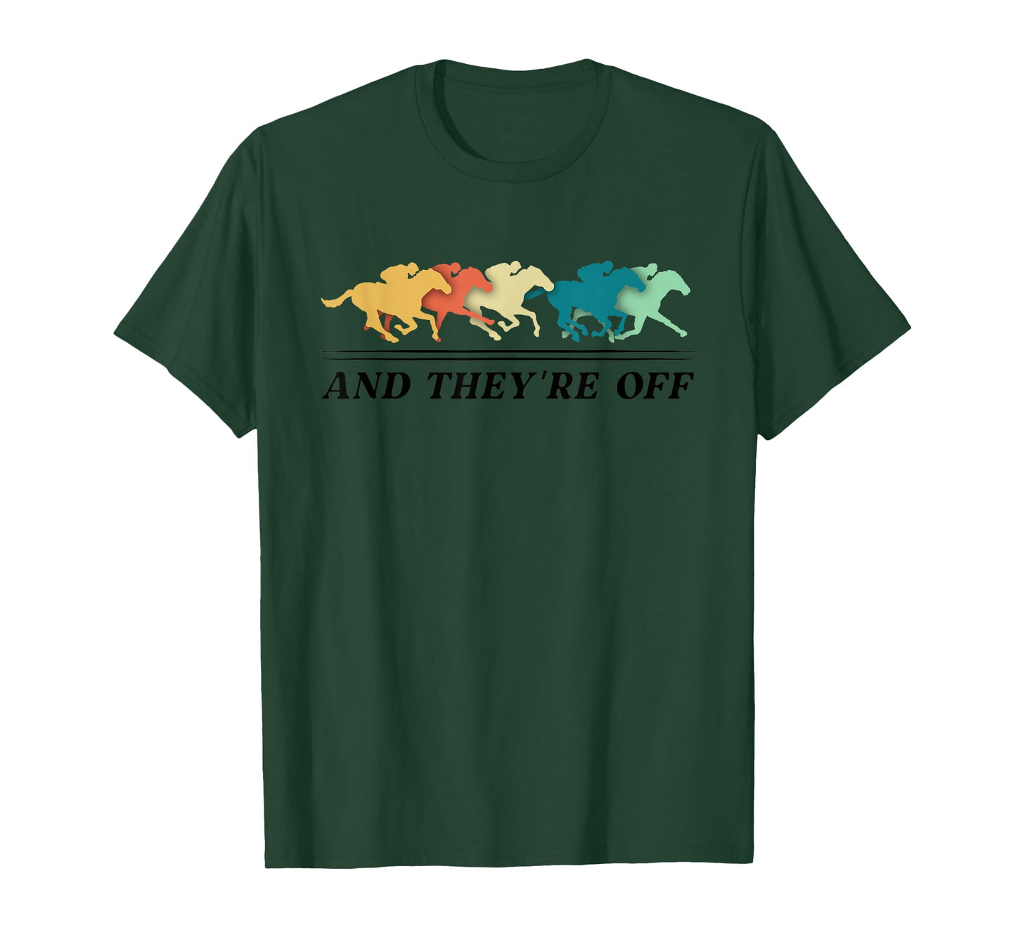 Funny Horse Racing Jockey Racer Derby Rider Track Race Gifts T-Shirt