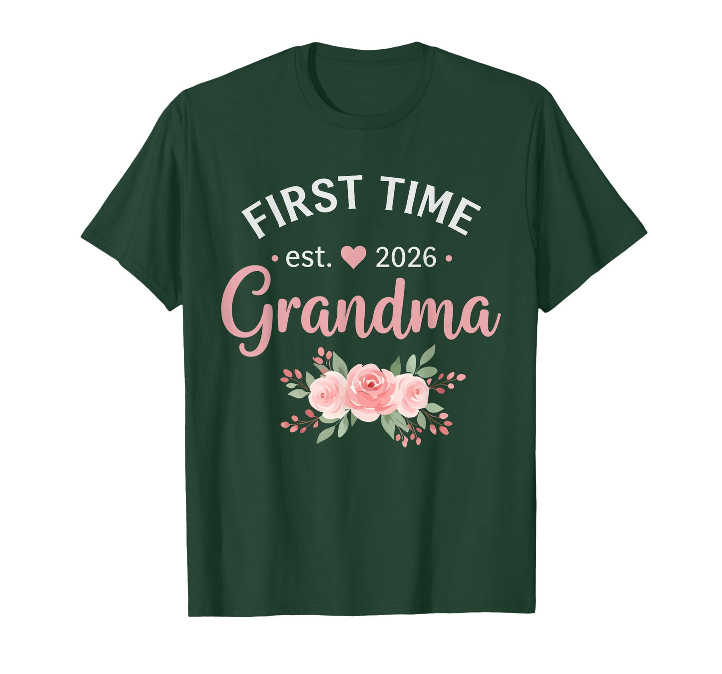 First Time Grandma 2026 T-Shirt