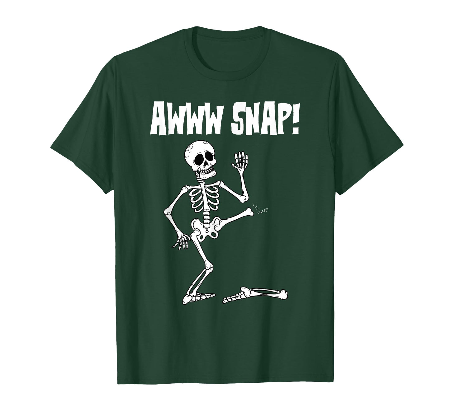 Funny Broken Bone Foot Skeleton Surgery Gift Men Women Kids T-Shirt