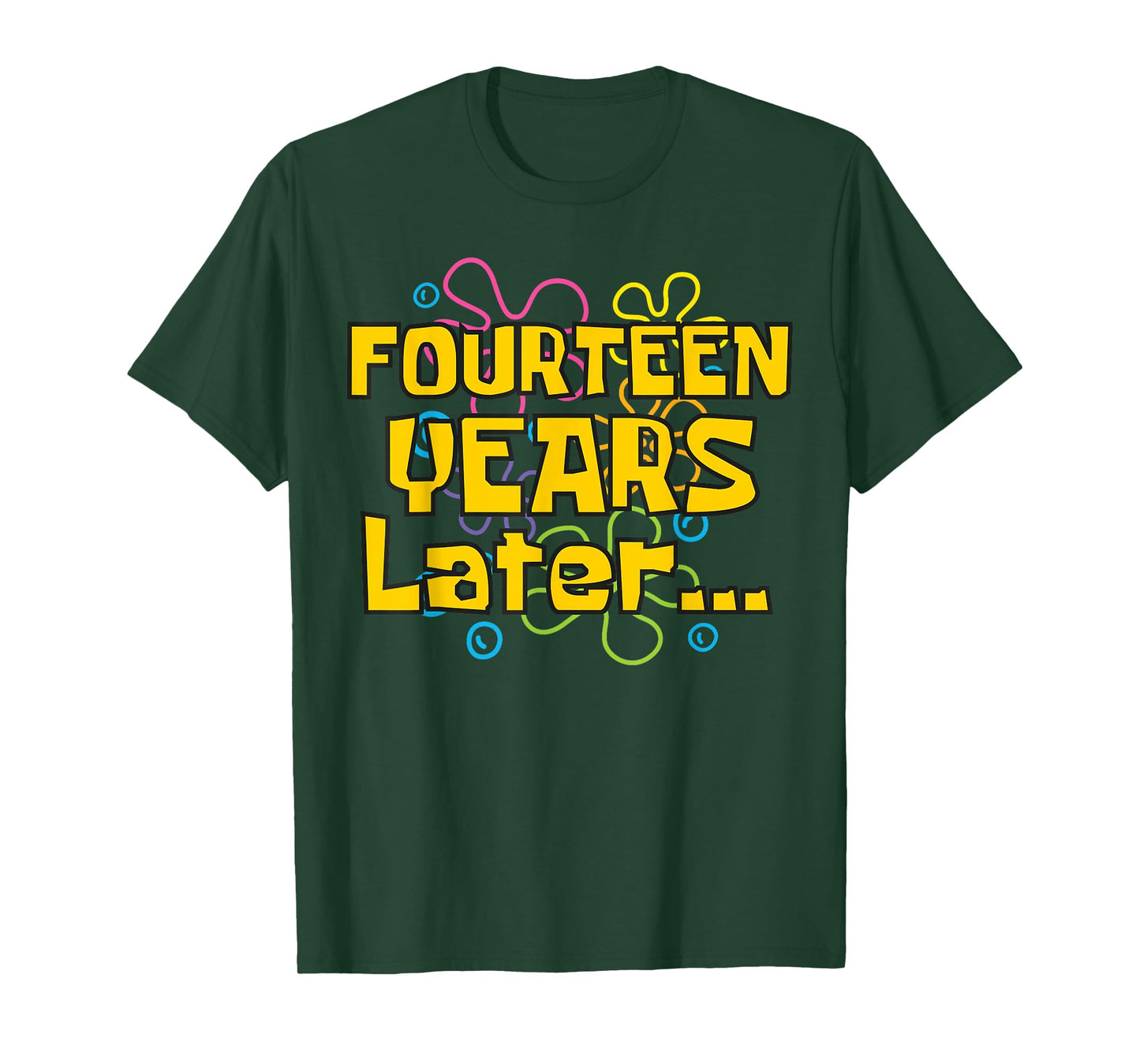 Fourteen Years Later 14 Years 14th Birthday Party Funny Meme T-Shirt