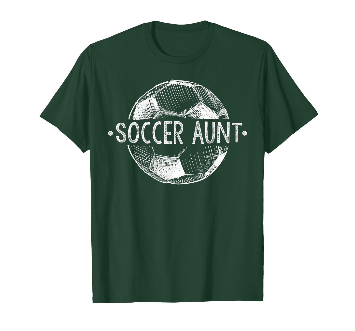 Soccer Aunt Family Matching Team Player Gift Sport Lover T-Shirt