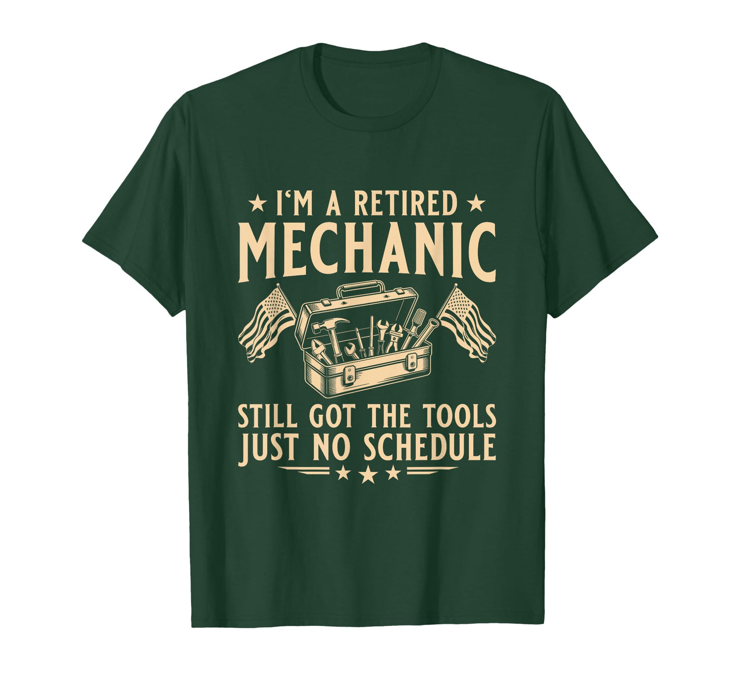 Mens Retired Mechanic Still Got The Tools - Retirement T-Shirt