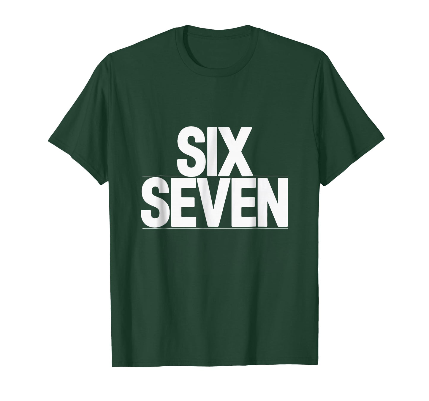 Fun Six Seven 6 7 Meme Design T-Shirt