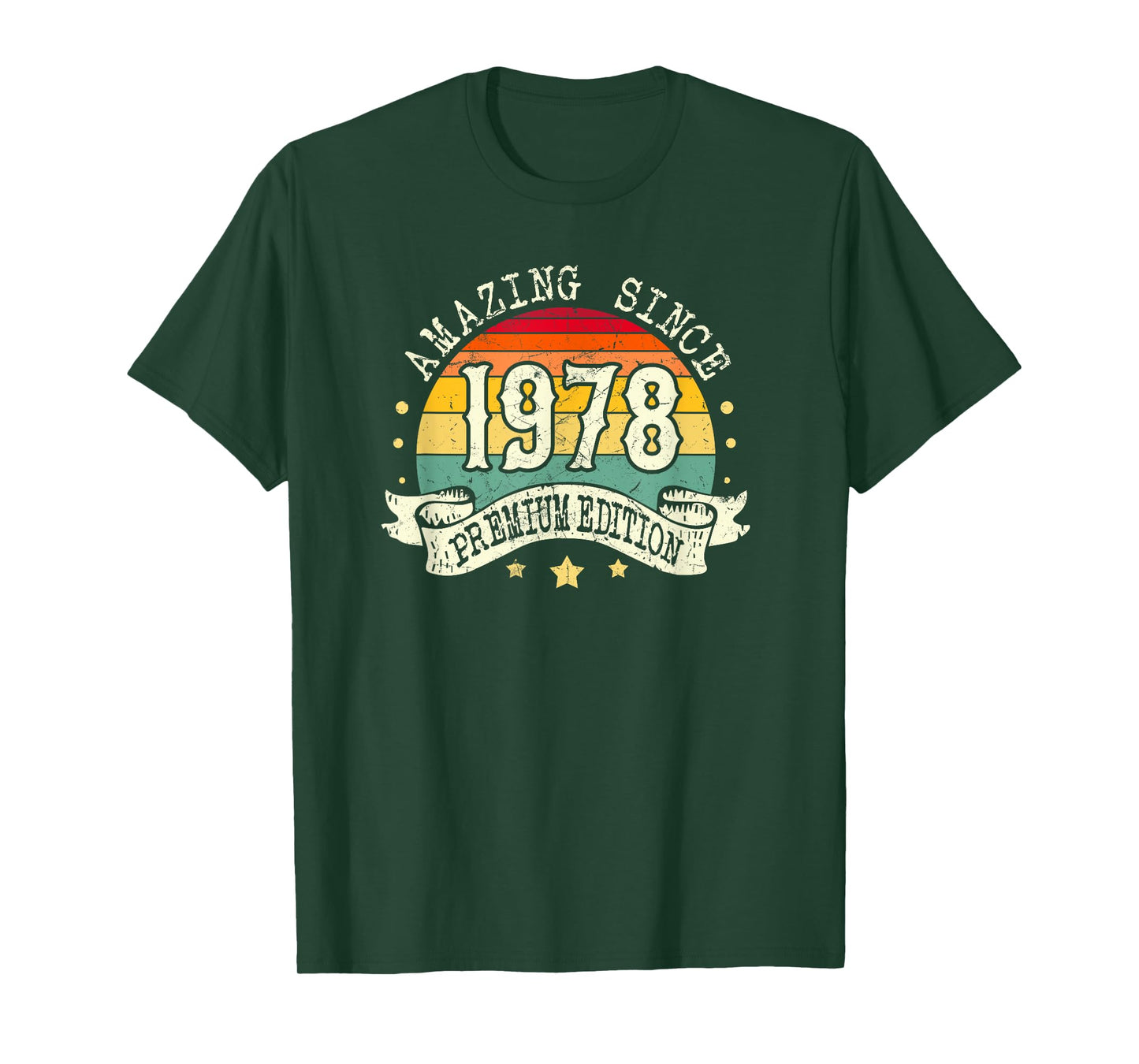 1978 Birthday Amazing Premium Edition Born In 1978 Birthday T-Shirt