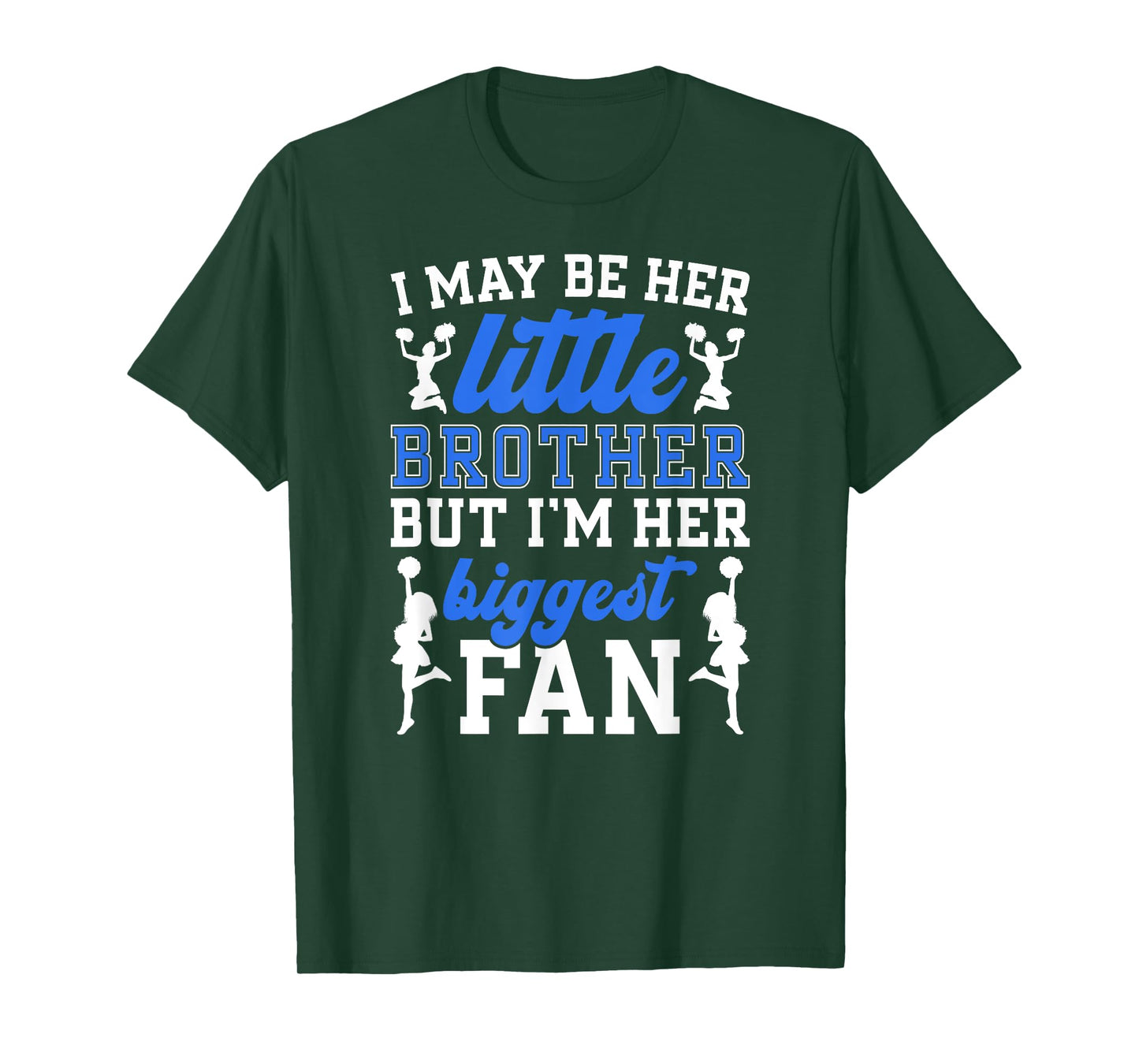 Her Biggest Fan Cheer Brother Of A Cheerleader Bro T-Shirt