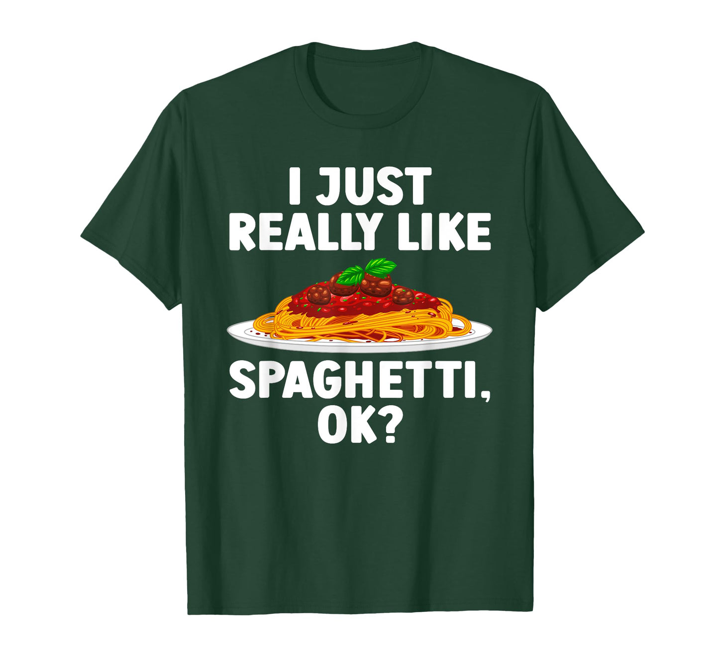 Best Spaghetti Design For Men Women Kids Italian Pasta Lover T-Shirt