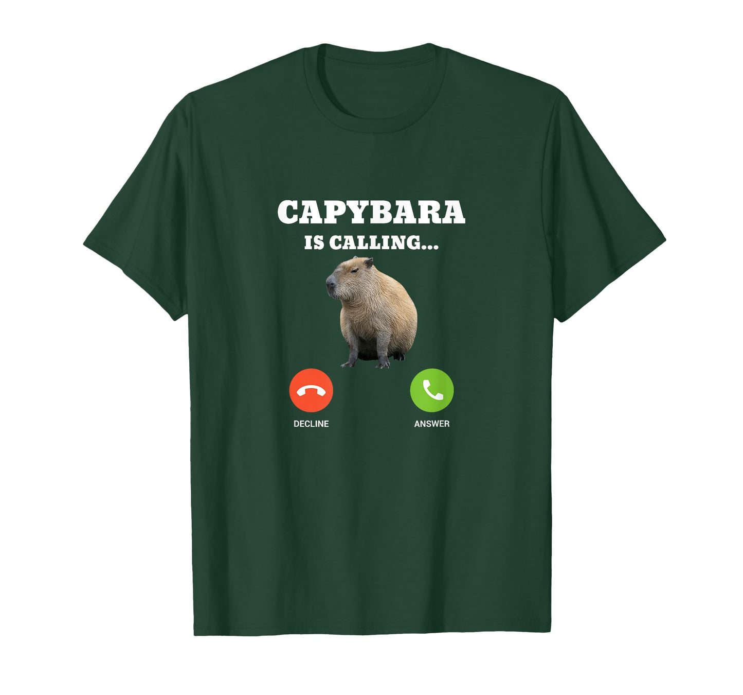Capybara Is Calling T-Shirt