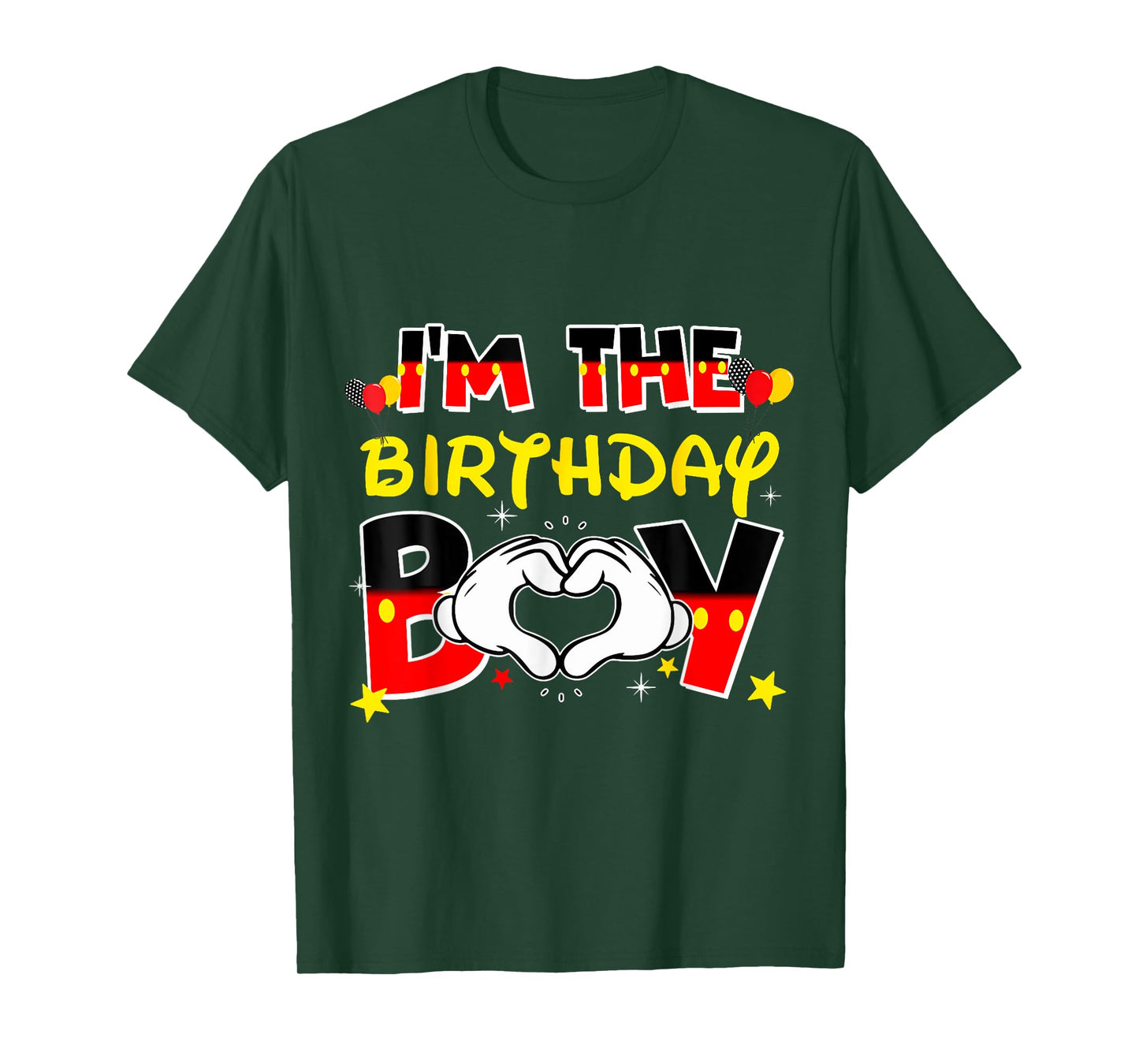 I'm The Birthday Boy Family Matching Decor For Men Women T-Shirt