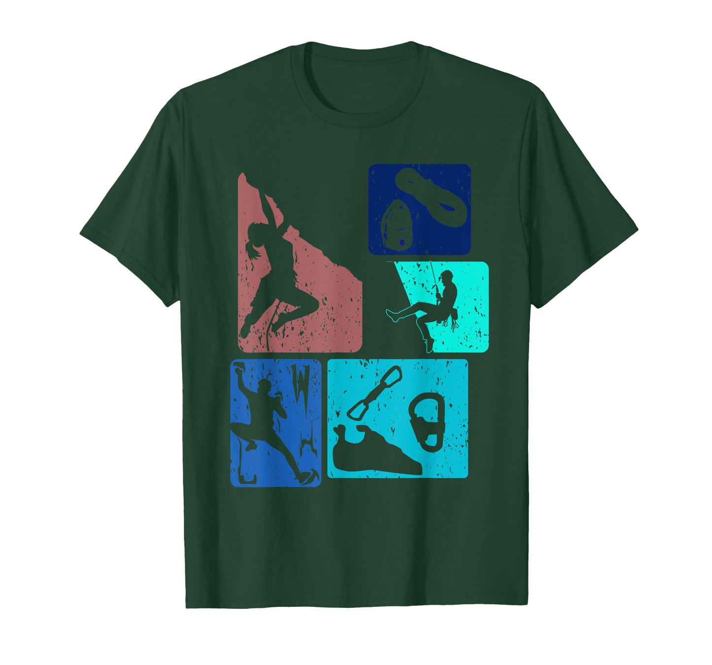 Funny Rock Climbing Bouldering Enthusiasts Men Women Kids T-Shirt