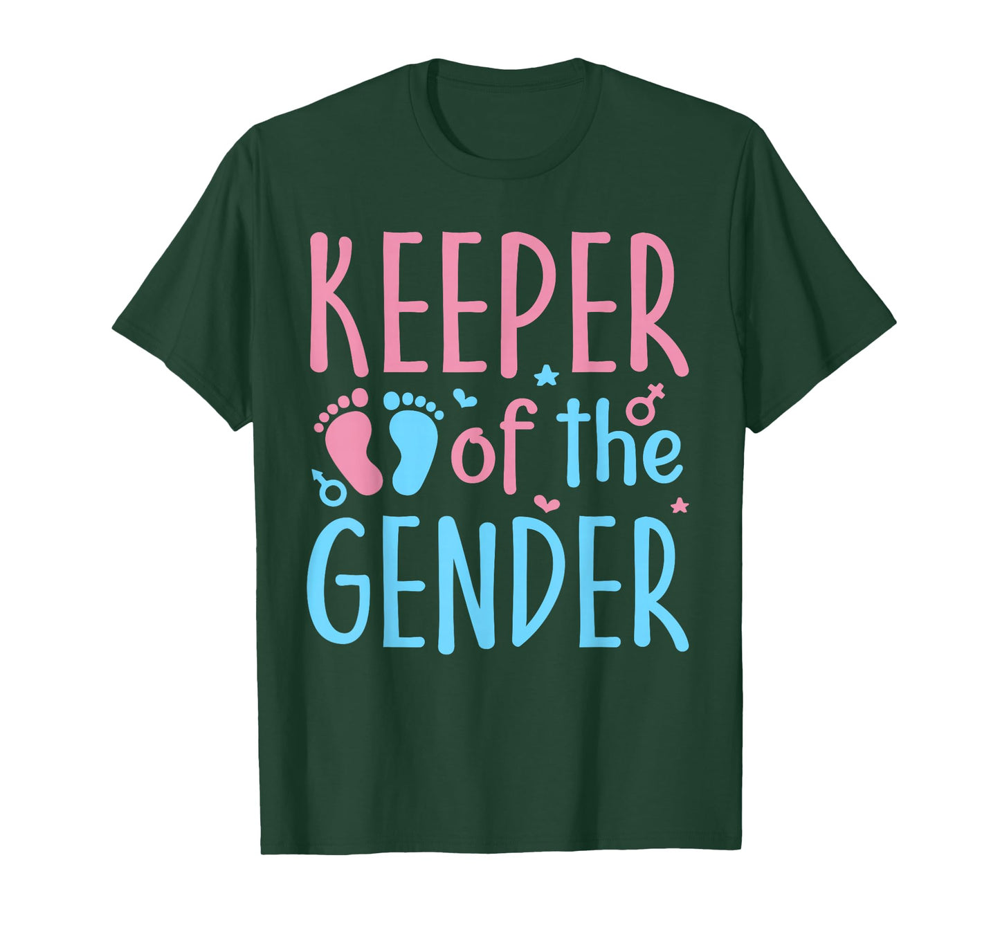 Keeper of the Gender Reveal Party Gifts To Be Baby Shower T-Shirt