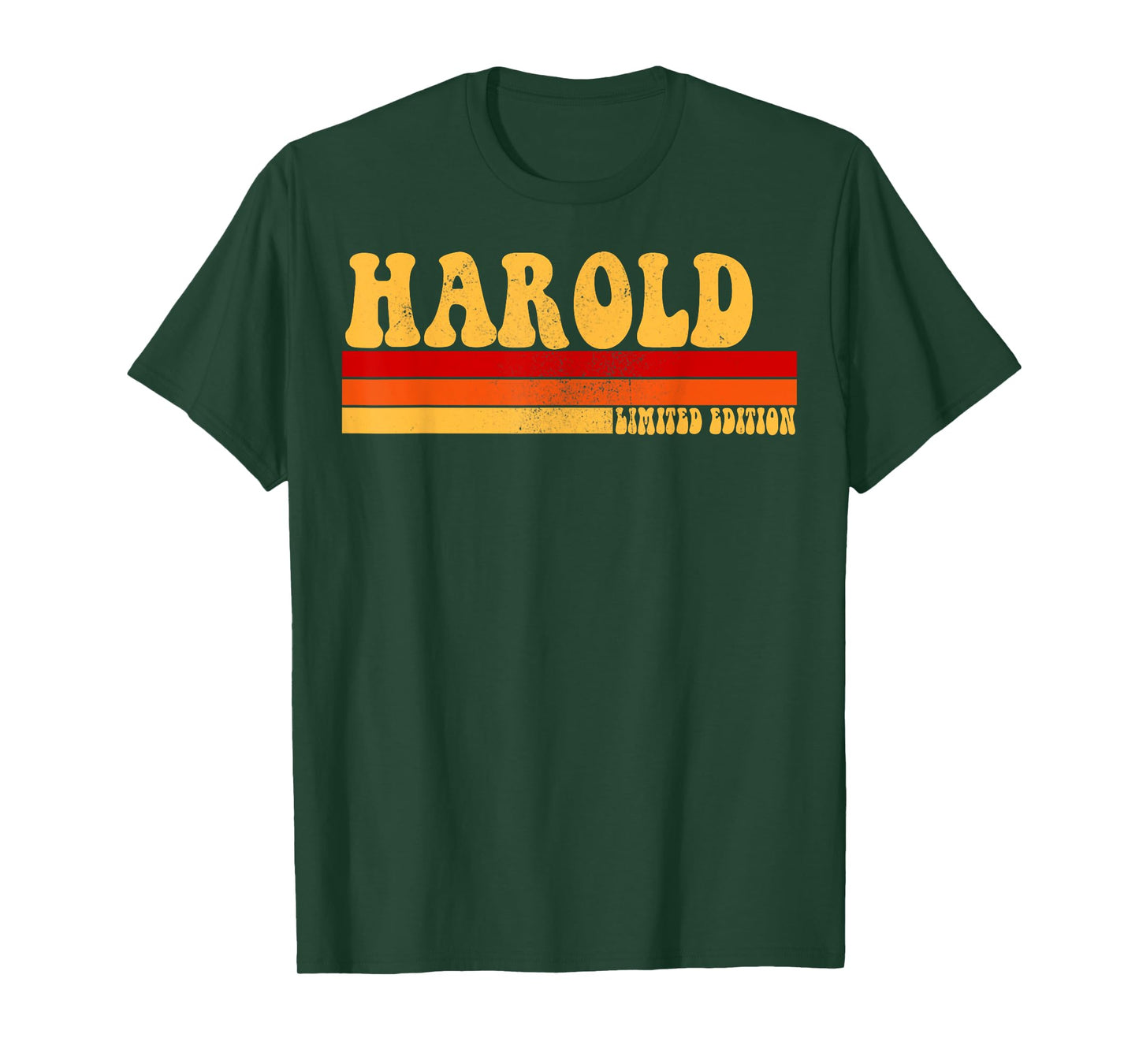 HAROLD Name Personalized Idea Men Retro Vintage HAROLD T-Shirt