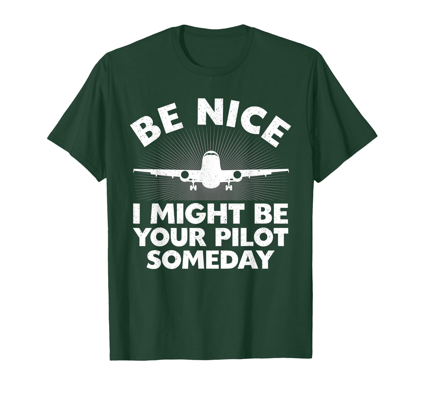 Funny Airline Pilot Art For Men Women Aviation Future Pilot T-Shirt