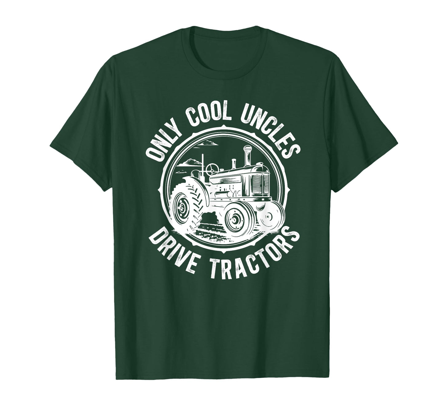 Tractor Uncle Proud Tractor Lover Uncle Tractors Uncle T-Shirt