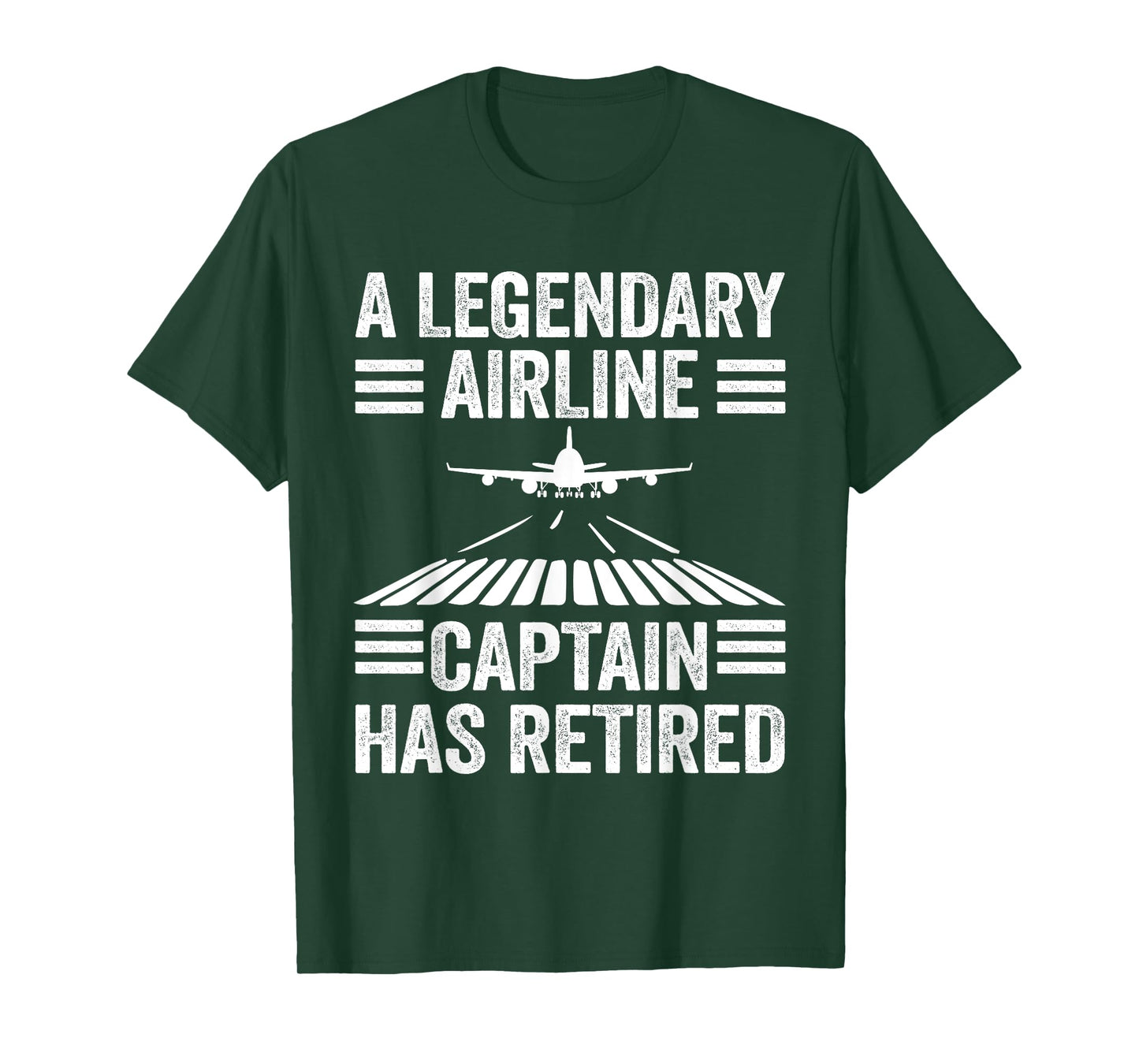 A Legendary Airline Captain Has Retired Pilot Retirement T-Shirt