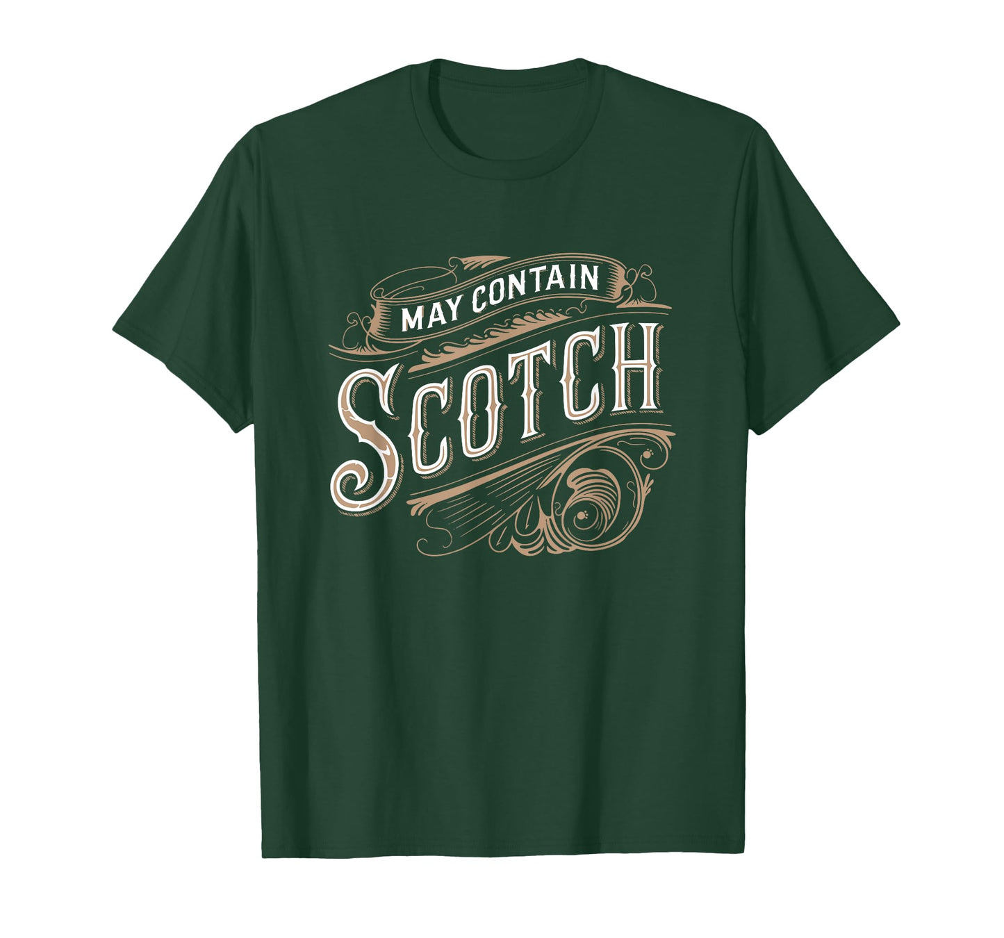 May Contain Scotch Whisky Funny T-Shirt