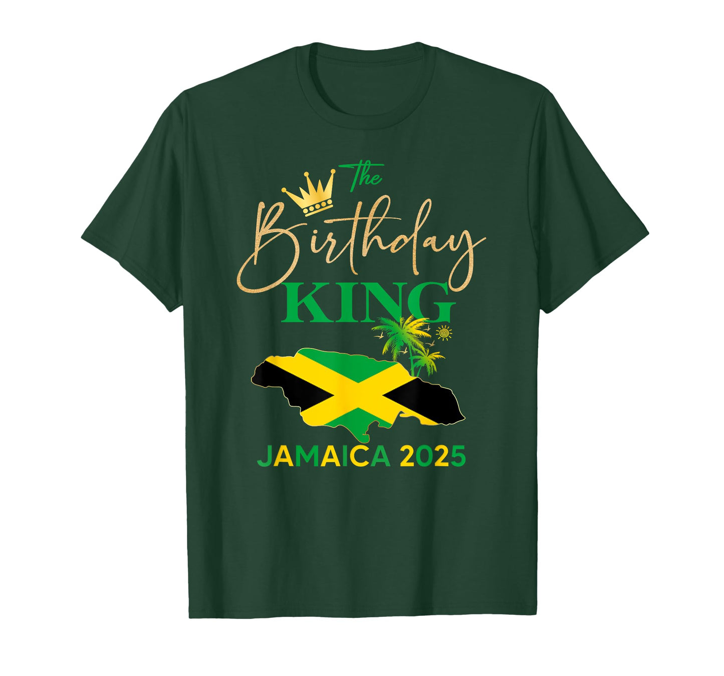 50th Birthday Boy Jamaica Vacay 2025 Spring Break T-Shirt