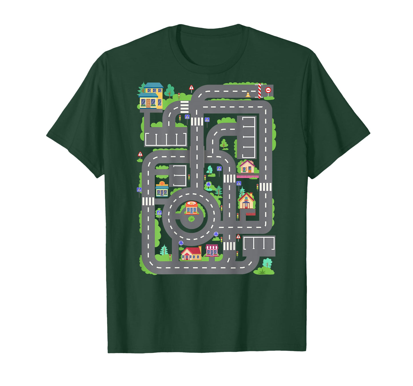 Play Cars On Dad's Back Shirt Funny Kids and Fathers Play T-Shirt