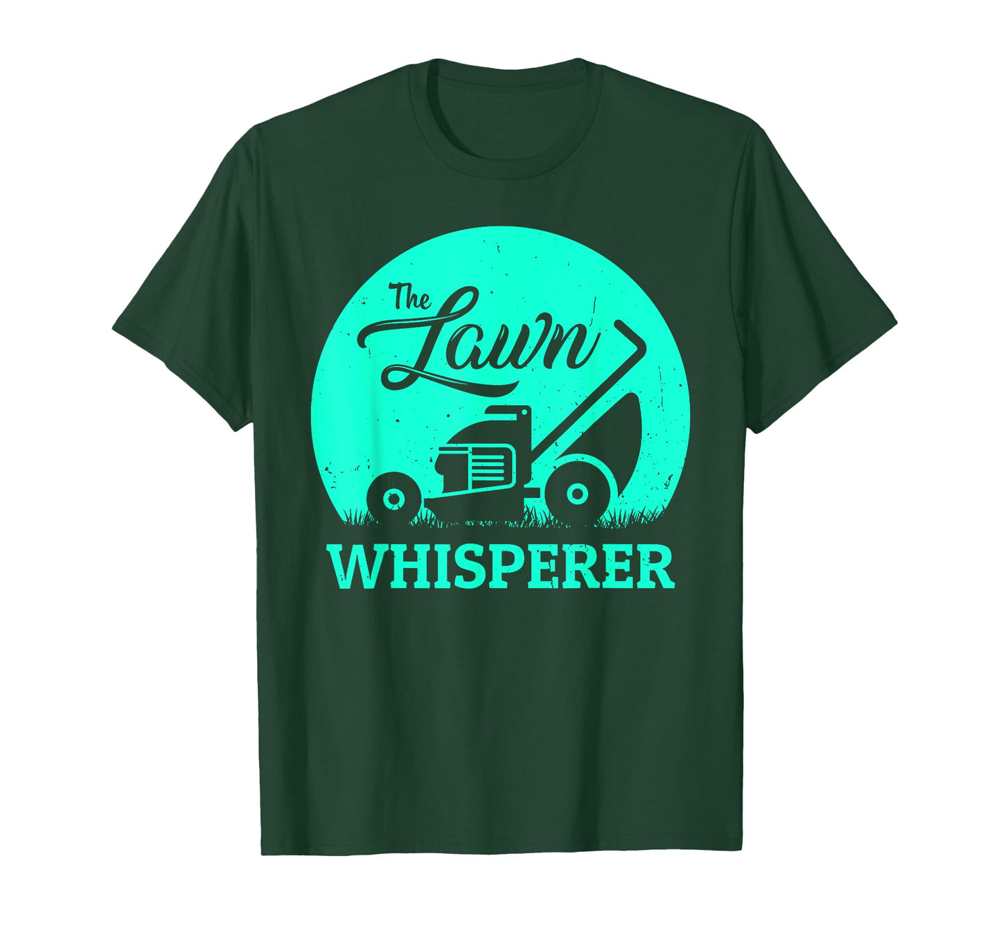 Lawn Whisperer Funny Gardener Lawn Mower Gag Outfit T-Shirt
