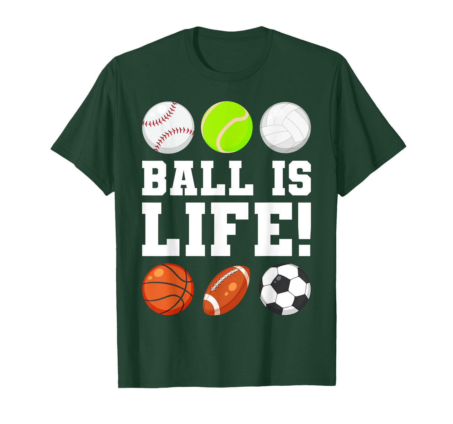 Sports that Include Different Balls T-Shirt