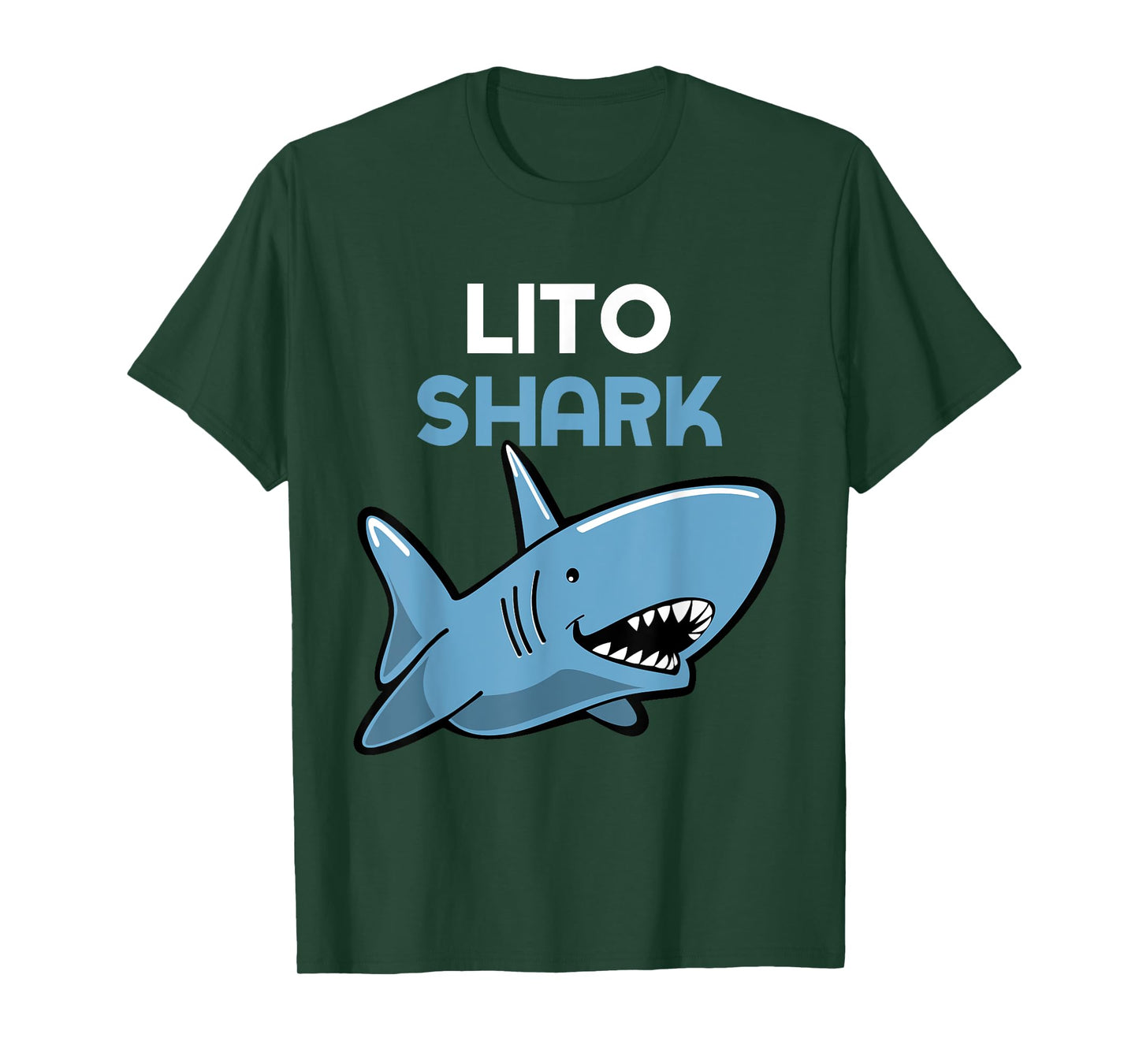 Lito Shark Funny Family T-Shirt