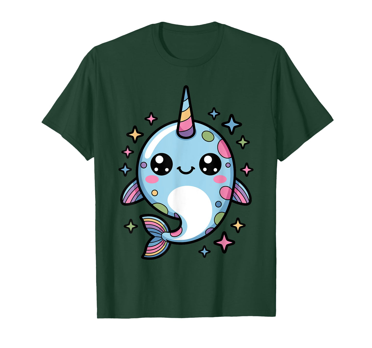 Cute Narwhal Costume for Men Women Kid Narwhal Lover Narwhal T-Shirt