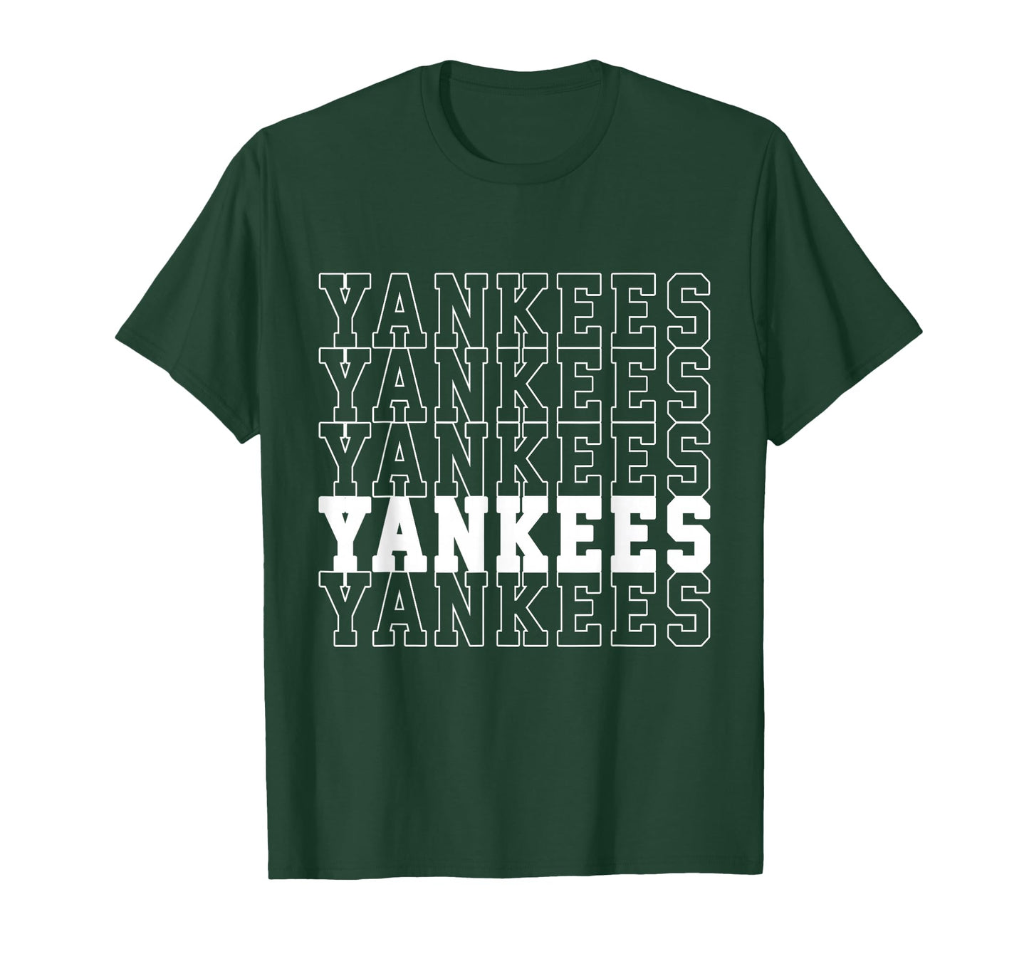 Vintage Yankees Retro Style 70s 80s First Name For Men Women T-Shirt