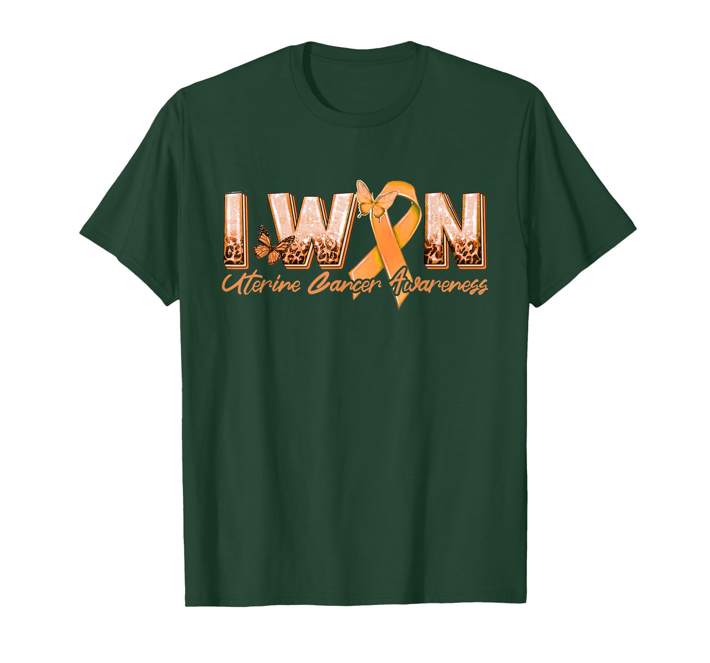 Endometrial Cancer I Won Uterine Cancer Awareness T-Shirt