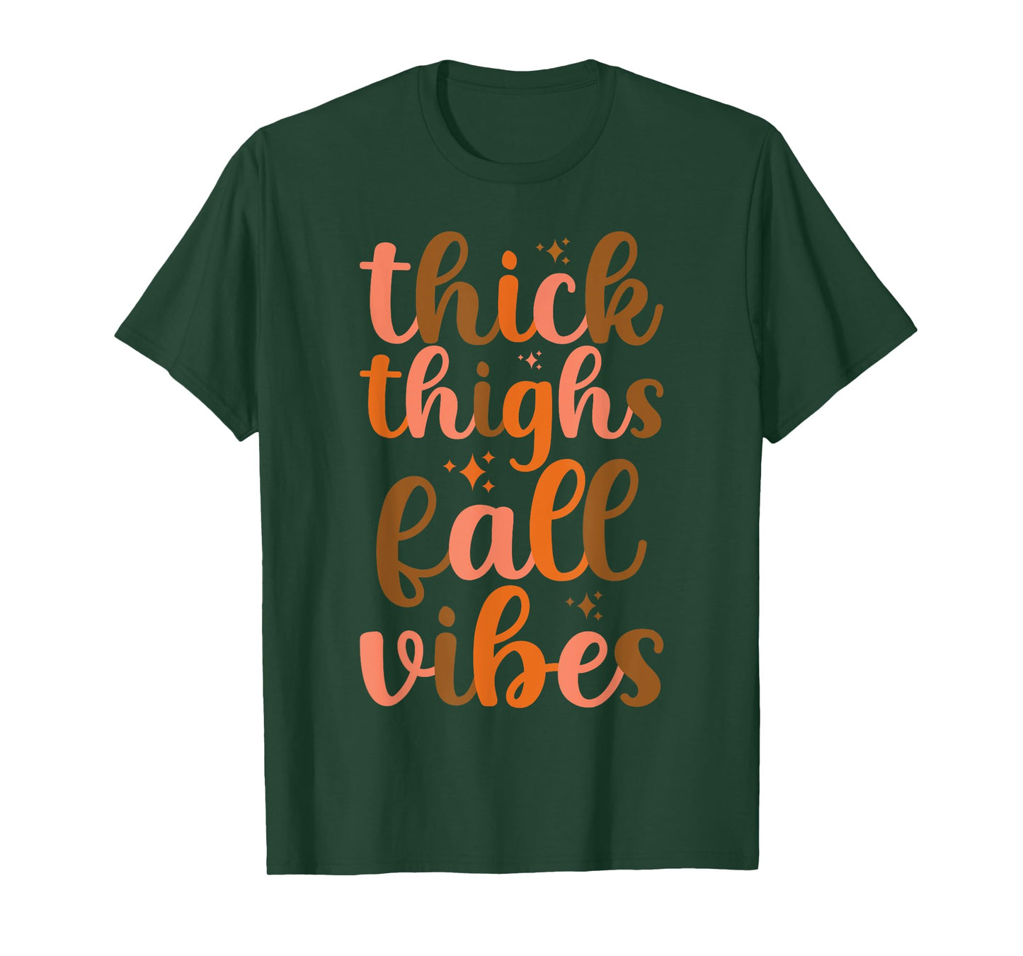 Thanksgiving Thick Thighs Fall Vibes Fall Autumn T-Shirt