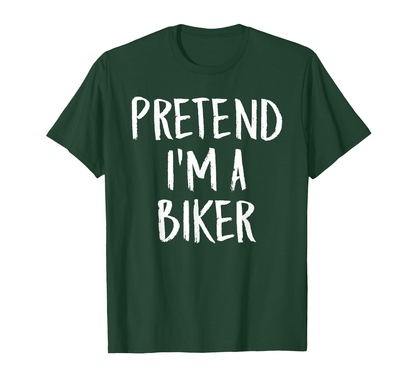 Pretend I'm A Biker Family Funny Halloween Party Costume T-Shirt