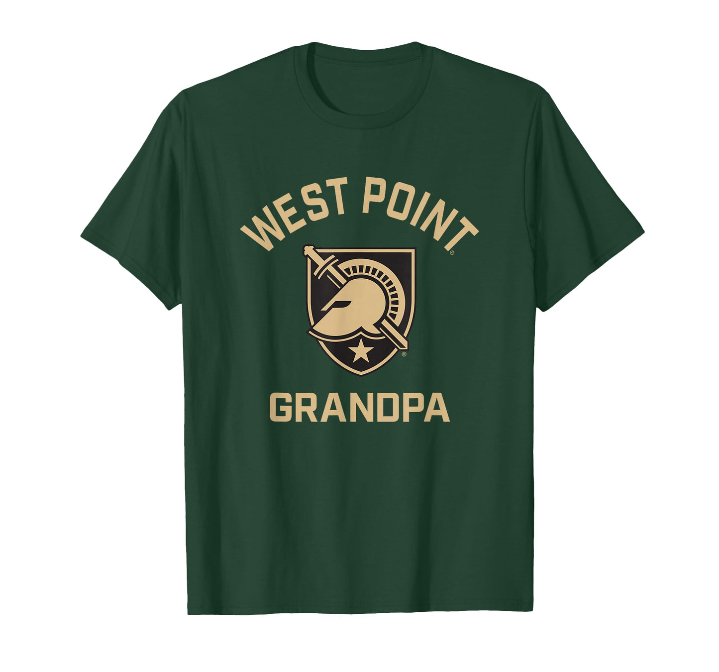 Army West Point Black Knights Arched Grandpa T-Shirt