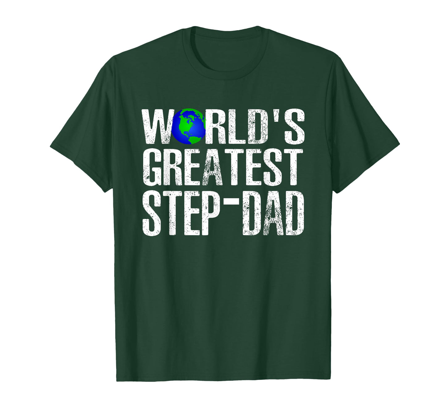 World's Greatest Step-Dad For Cute Stepfather Father's Day T-Shirt