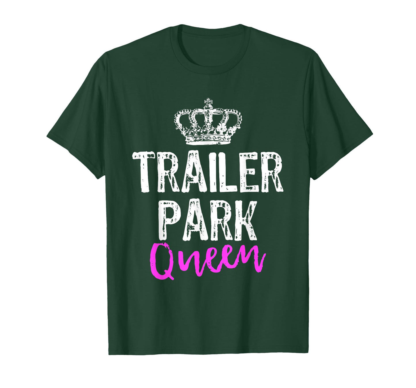 Trailer Park Queen Funny Redneck Camping Gift Christmas T-Shirt
