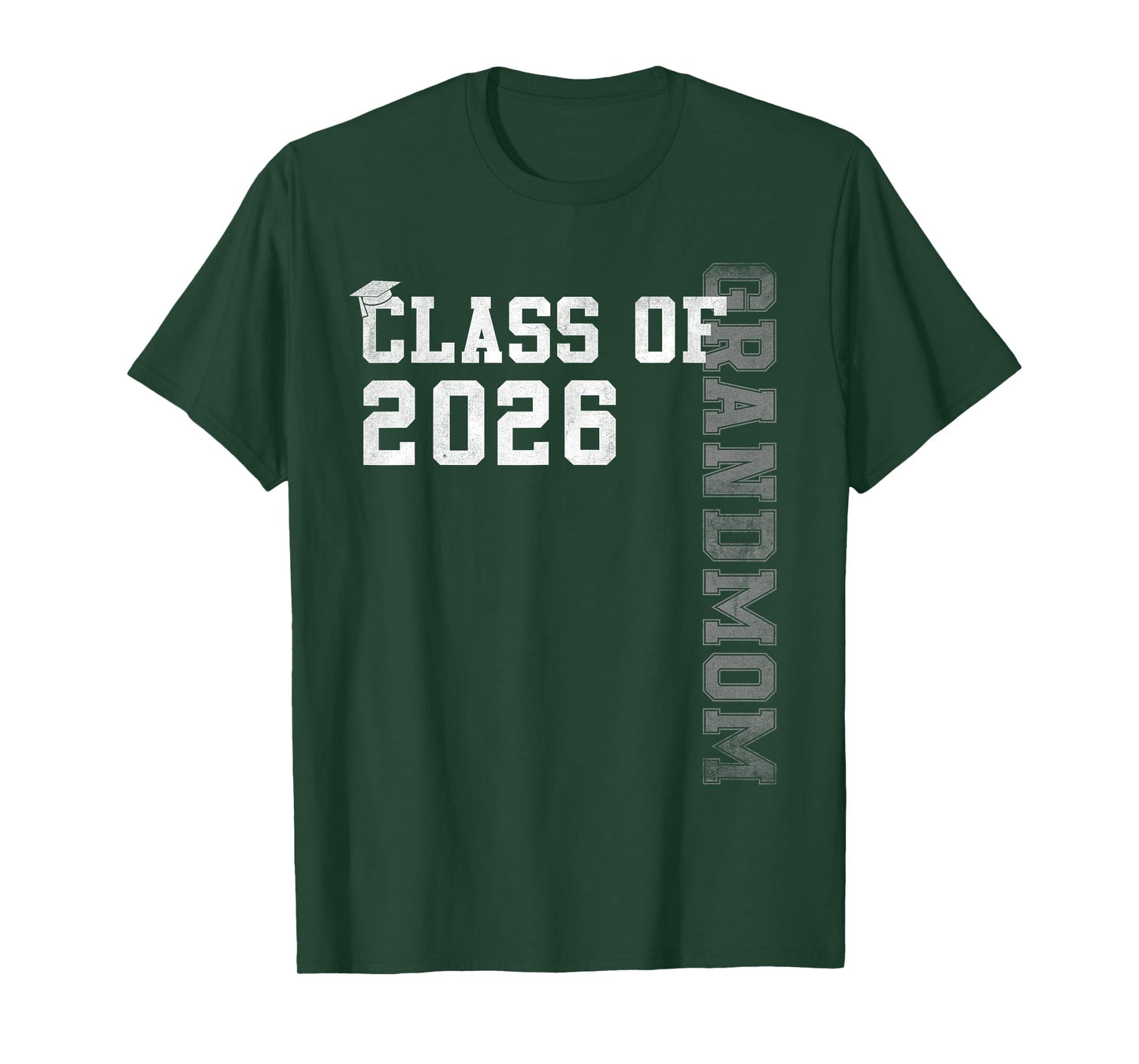 Proud Grandmom Of A 2026 Graduate Grad Senior Graduation T-Shirt